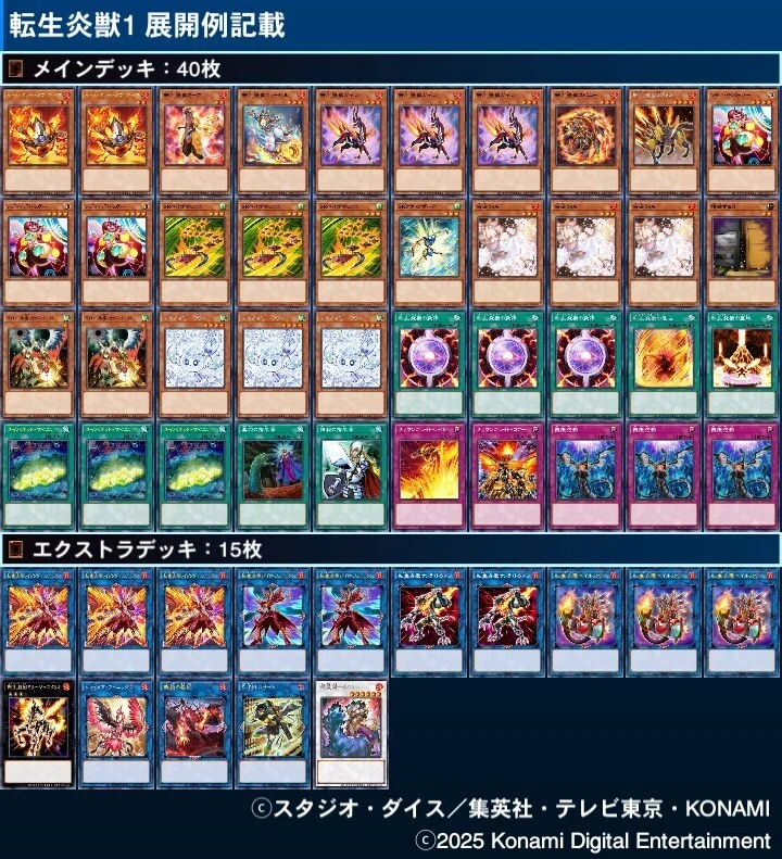 遊戯王 旧転生炎獣(サラマングレイト) 展開｜寛大