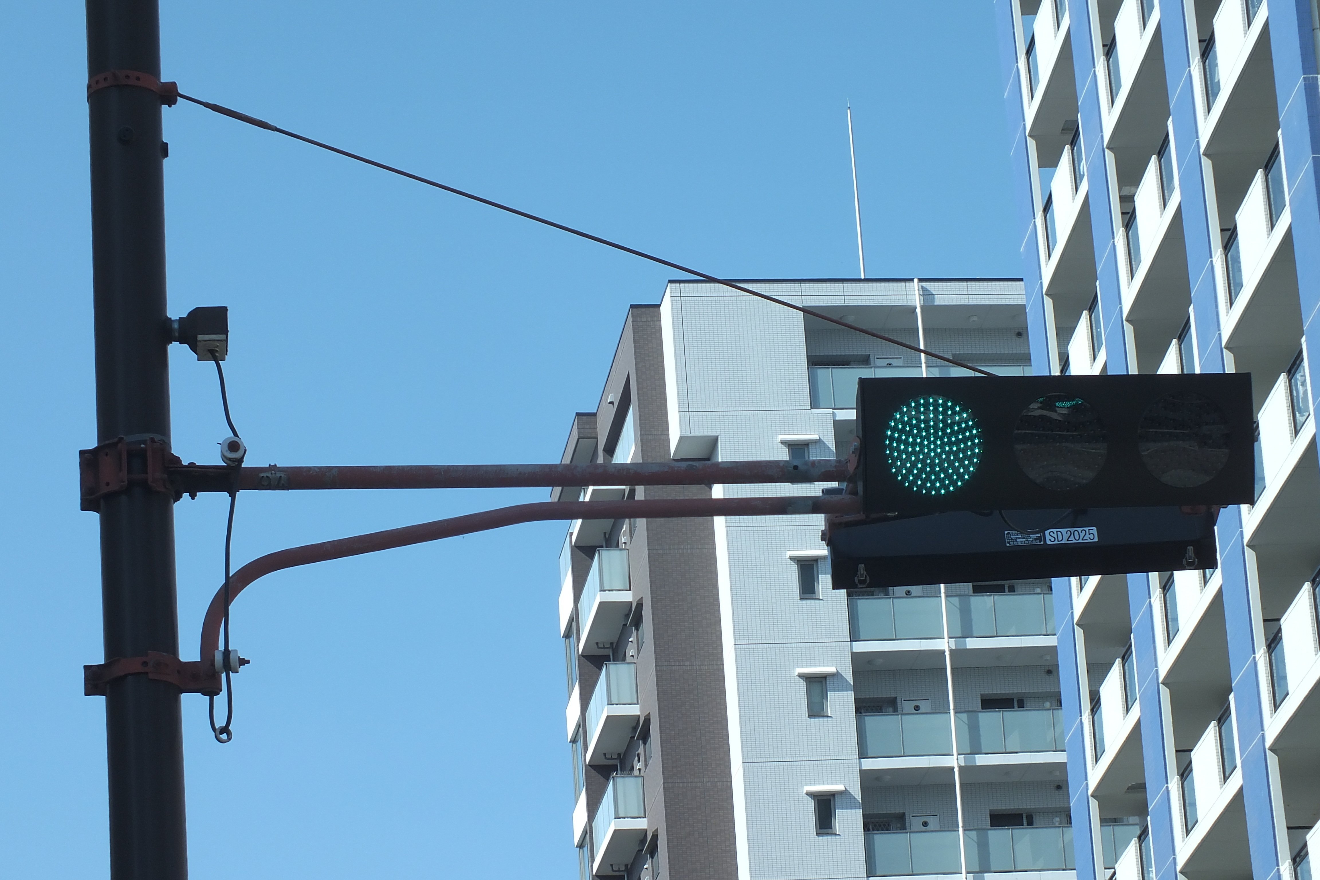 高崎-245】高崎市白銀町、通町、北通町で撮影した信号電材低コスト250