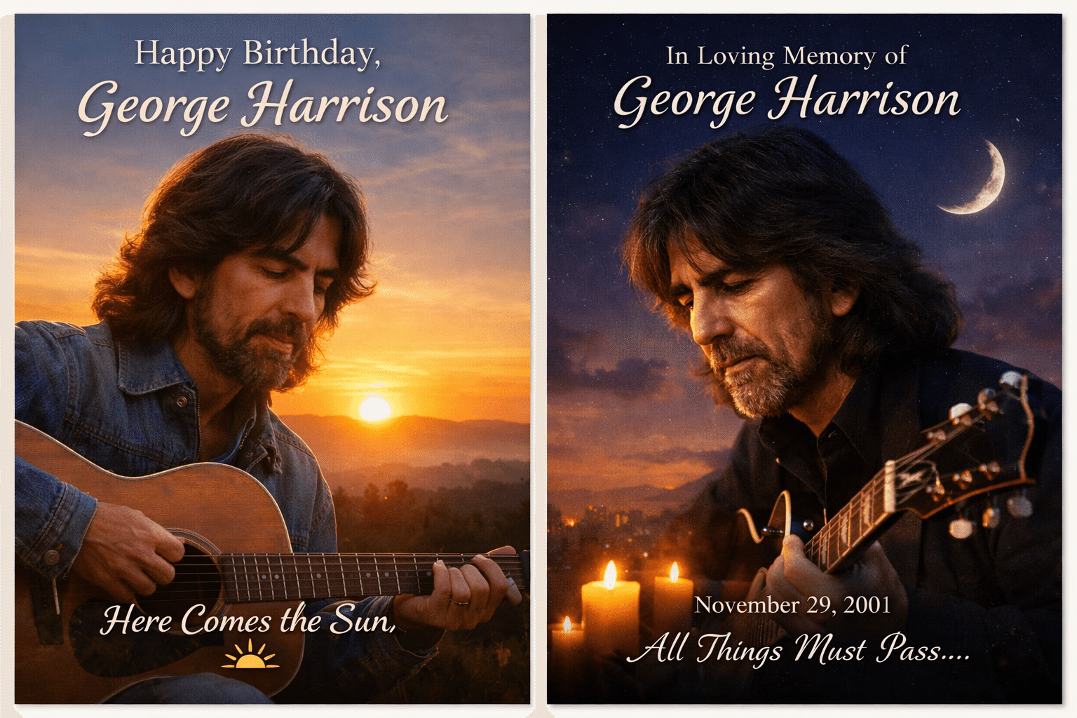 ジョージハリスン 静かな月だった｜徒然