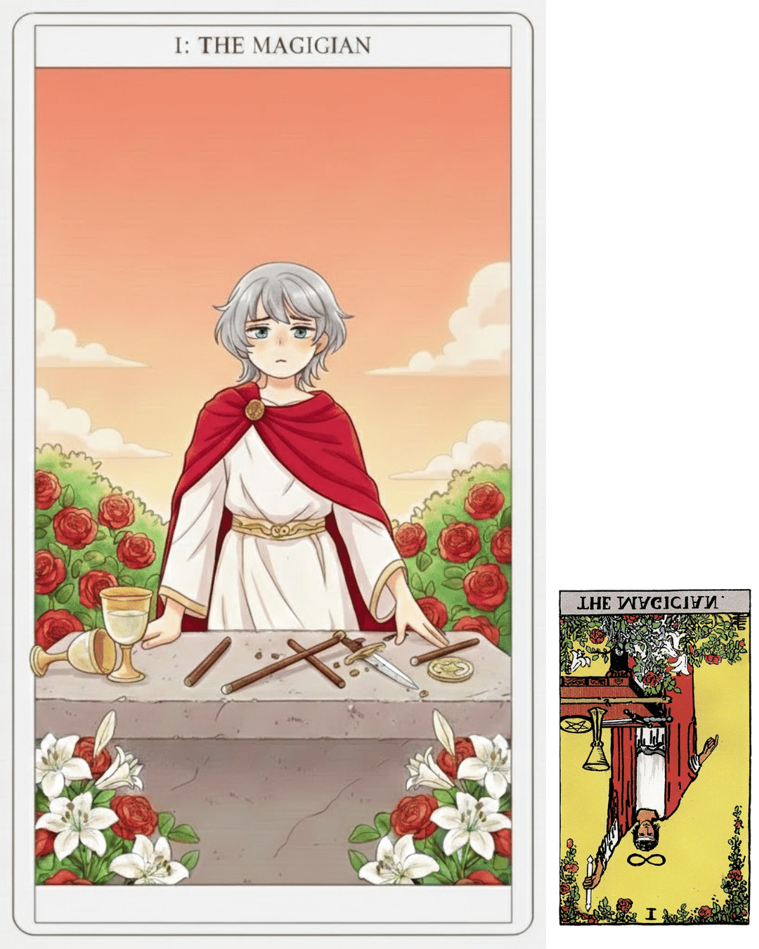 Ⅰ:魔術師 逆さまメッセージ】完璧なスタートじゃなくていい。「何者