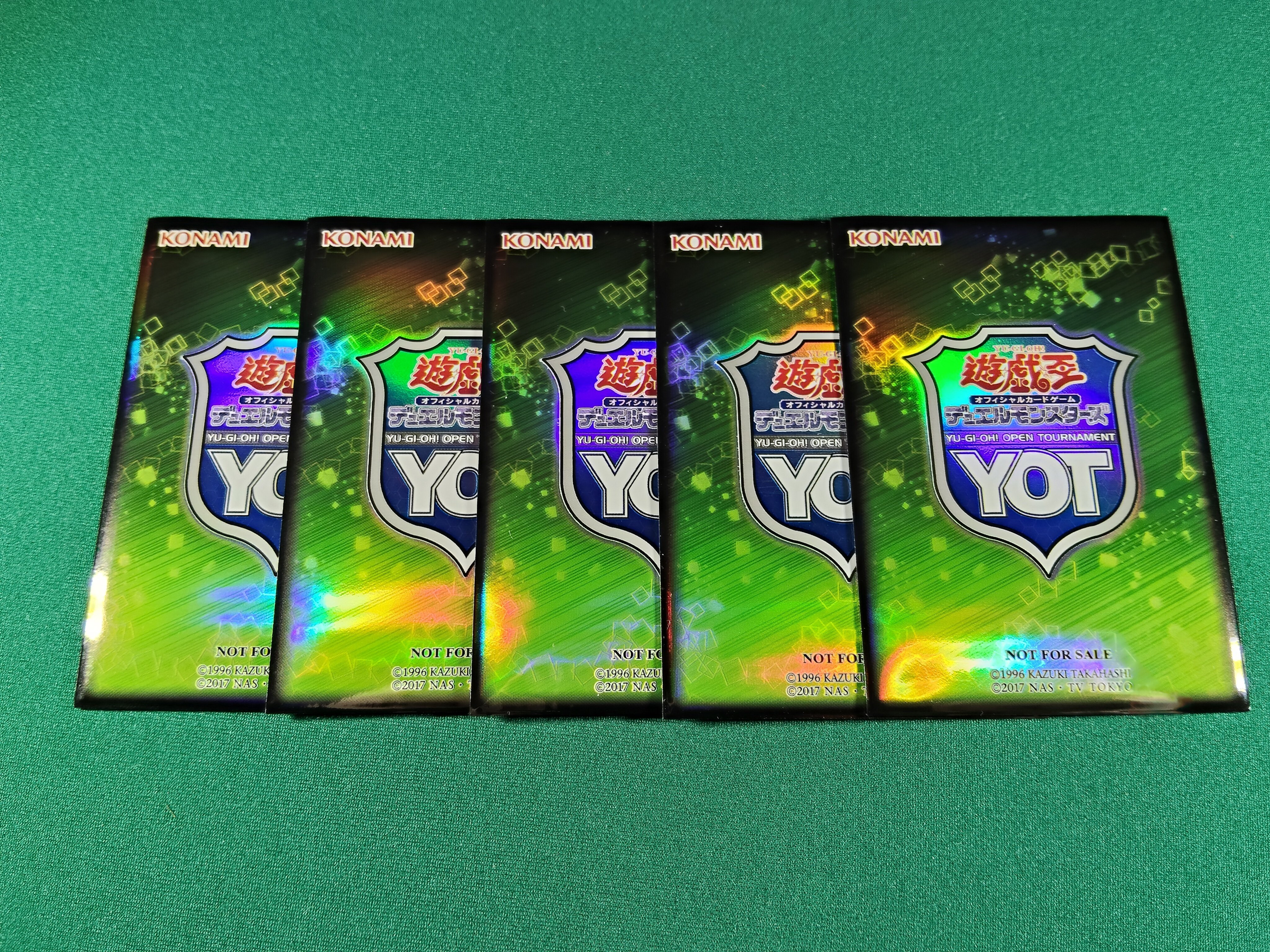 遊戯王】 サプライ紹介 緑（グリーン）色 ロゴスリーブ｜塩原