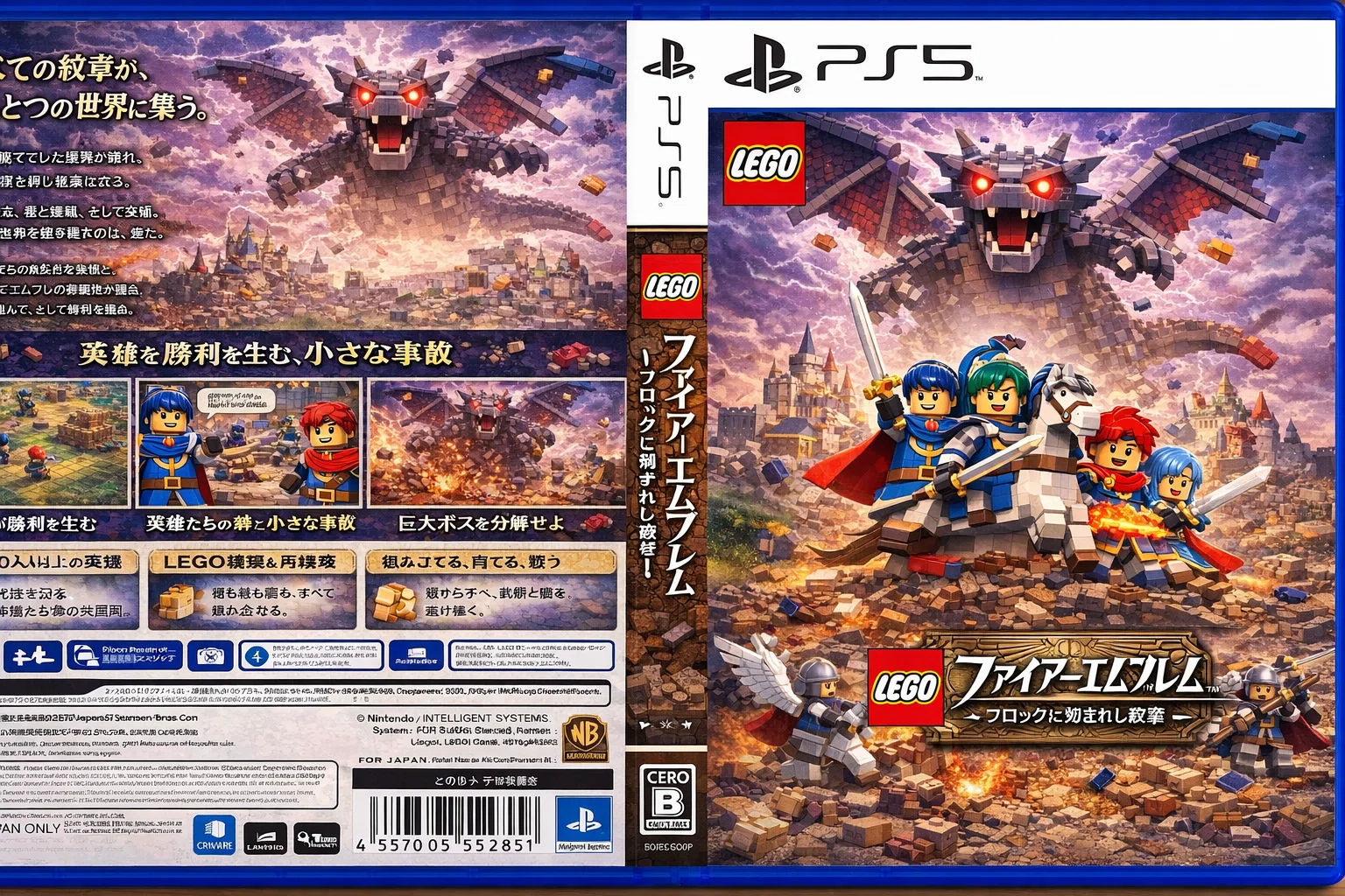 TVゲーム版「LEGOファイアーエムブレム」を予想する（AI考察）｜りゅう