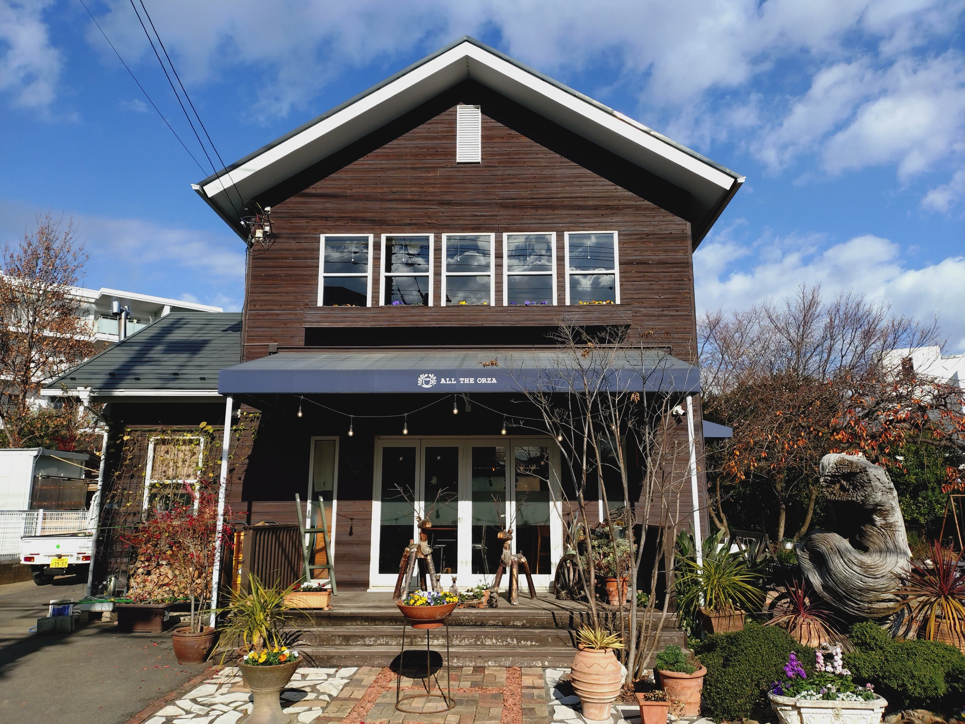 川崎市多摩区】居心地のいい中野島のガーデンカフェでワンプレート