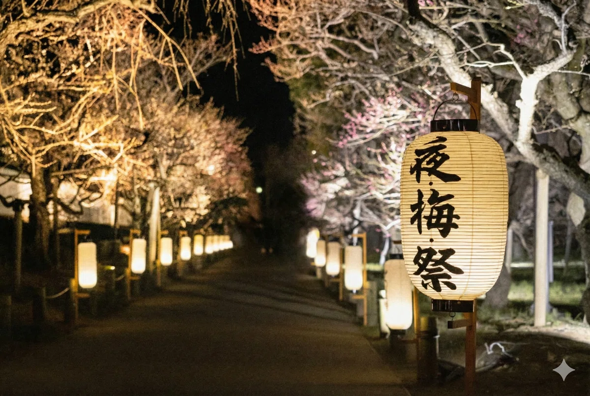 茨城県・水戸市】第130回記念水戸の梅まつり／偕楽園 UME The Lights