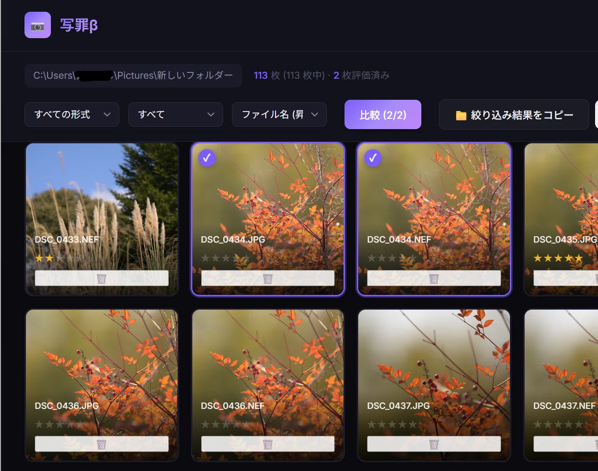 無料配布】最強の写真セレクトアプリ「写罪β」が完成！…そして辿り着