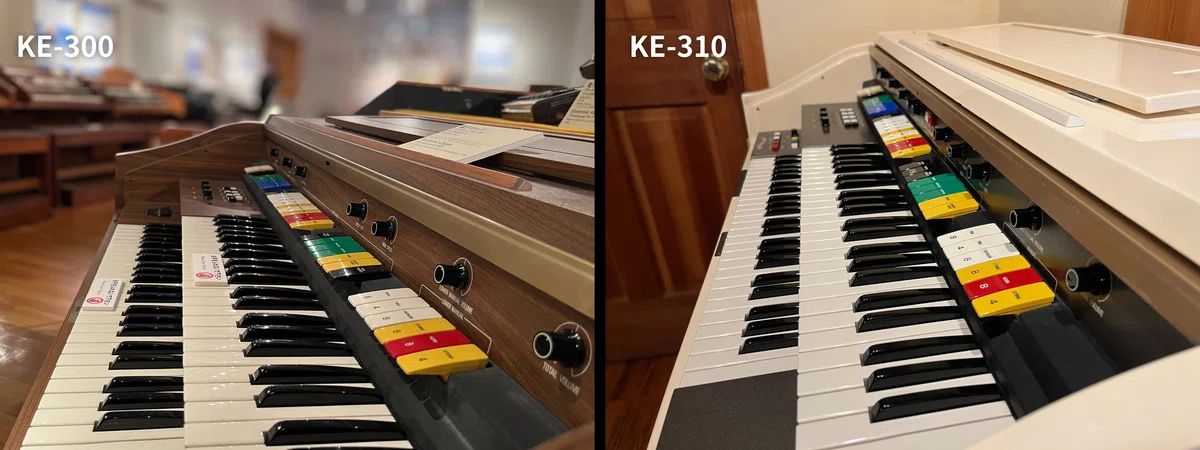 アナログドリマトーン比較 KE-300 vs. KE-310｜ゆうげんオルガン