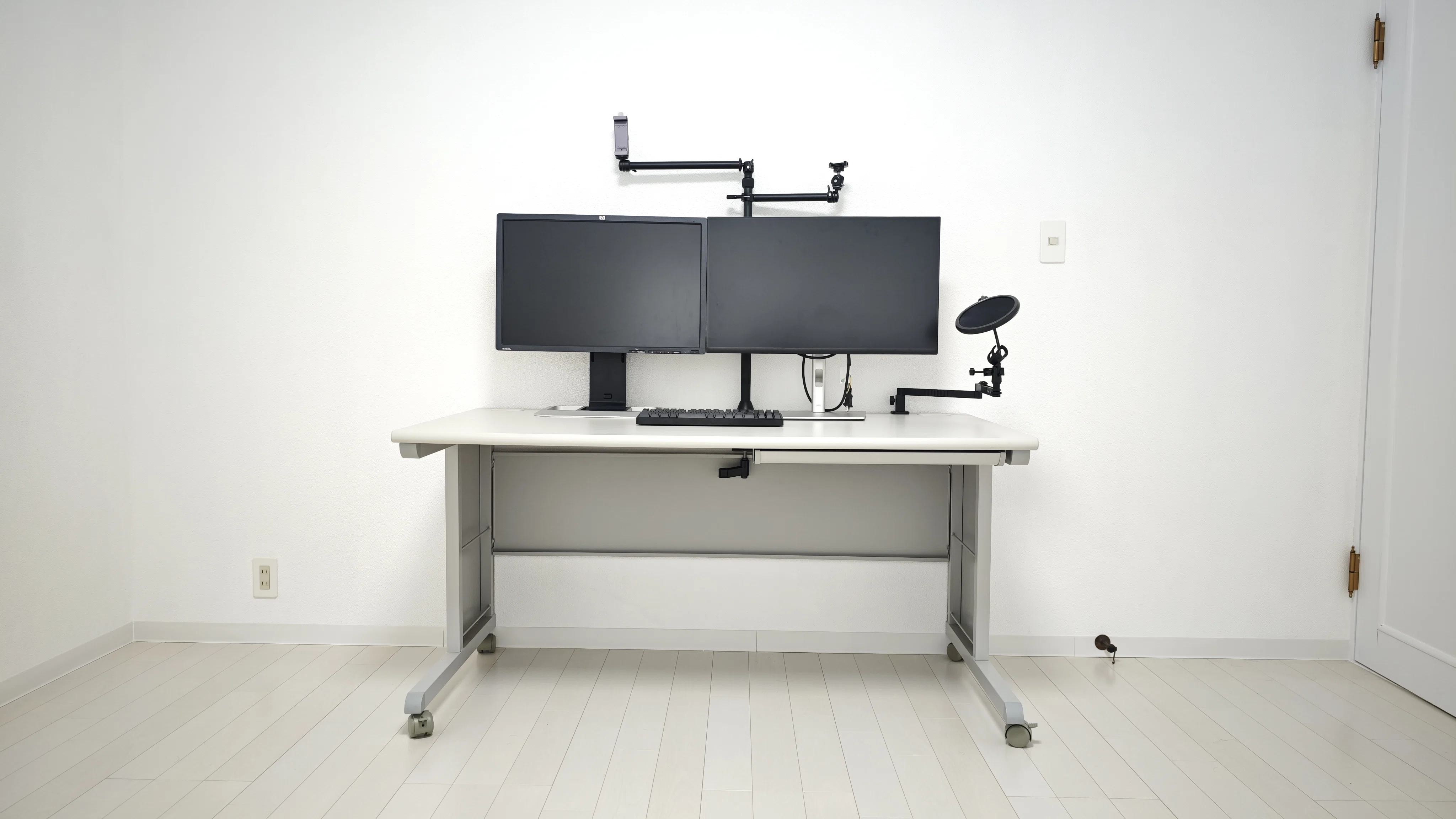 FLEXISPOT 電動式スタンディングデスク(幅100×奥行60)【dellモニター 