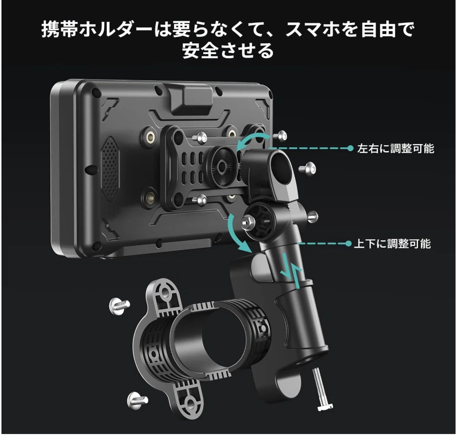 Amazonおすすめ】BOIFUNバイク用スマートモニターが良すぎた話｜ある