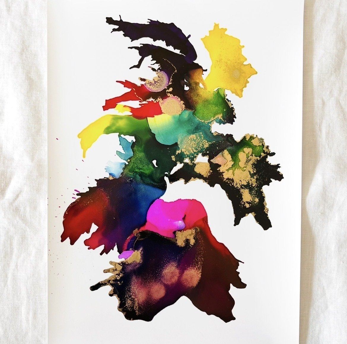 絵画作品の新作紹介「1day:4emotion」｜atelier nolla / 篠田はるか