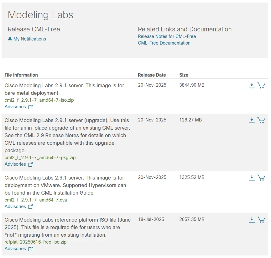 CML(Cisco Modeling Lab)をインストールしてみた｜keim(皆無)