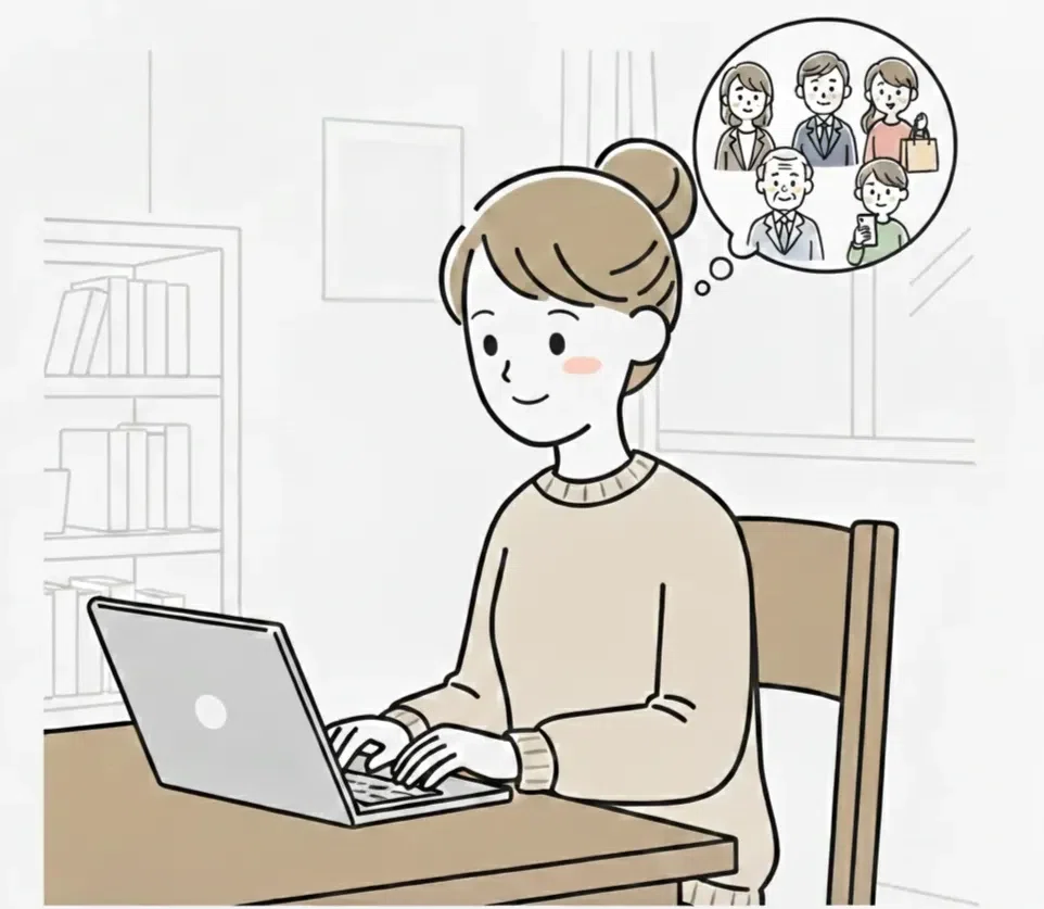 相手に喜んでもらうために工夫する