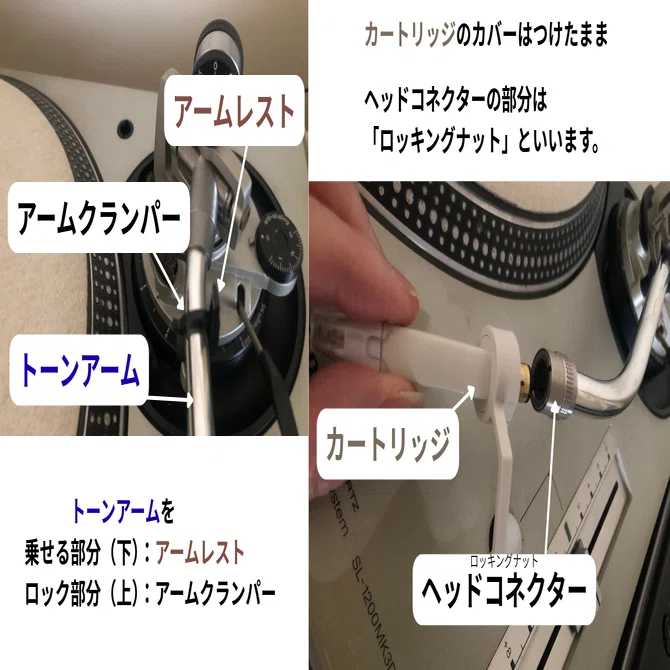 ターンテーブルの基本的なセッティング｜RICA'X