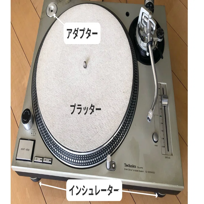 ターンテーブルの基本的なセッティング｜RICA'X