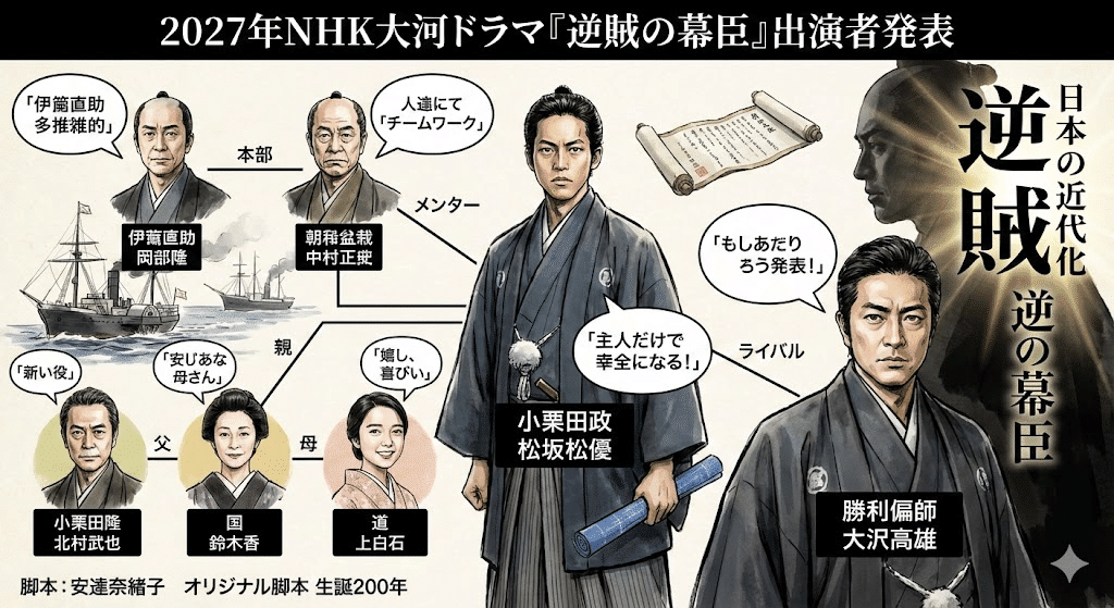 逆賊の幕臣・小栗忠順（ただまさ）忘れられた近代化の父（小栗上野介