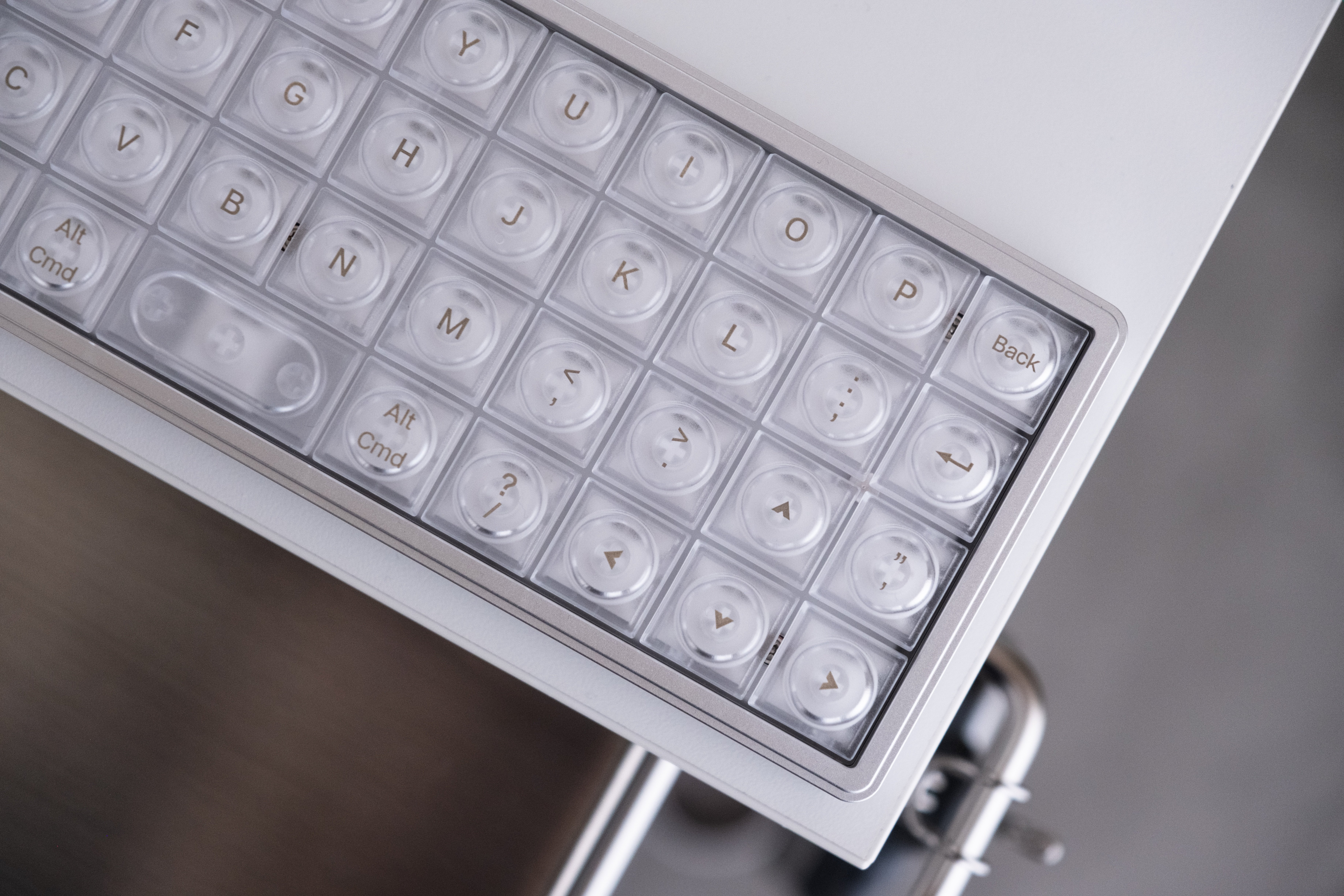 初めてオーソリニア配列×40%レイアウトのキーボードを使ってみた