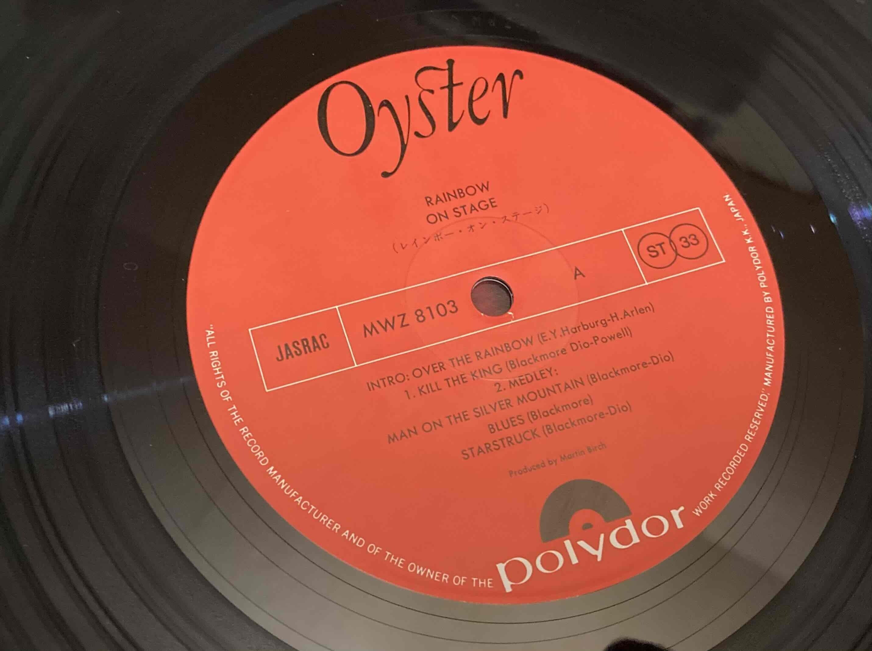 Rainbow [ On Stage ] JP Oyster MWZ-8103/4 ｜naruru's Record