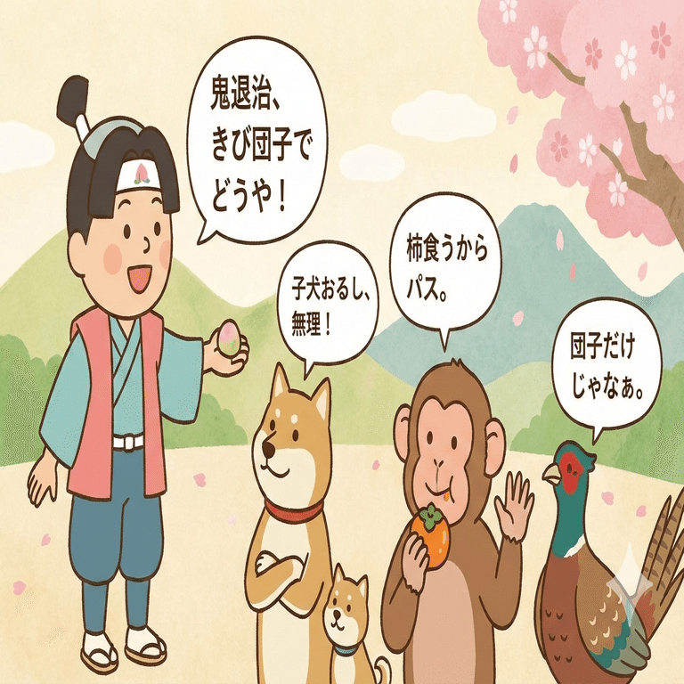 ☆Kindleセール記念☆ きび団子で人は動きますか？ 〜桃太郎が七転八倒