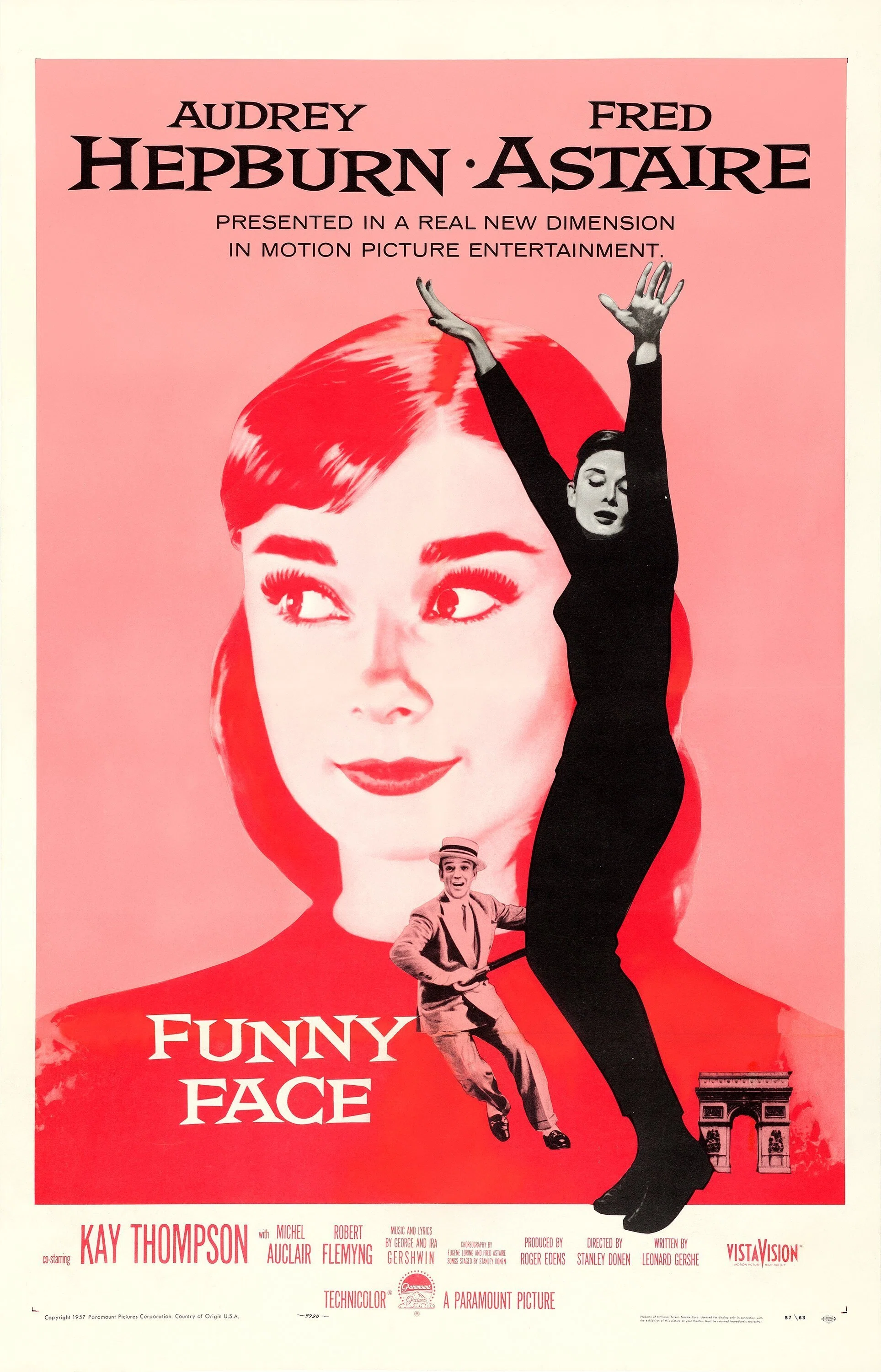 映画「パリの恋人」(Funny Face, 1957, 米, 監督 Stanley Donen
