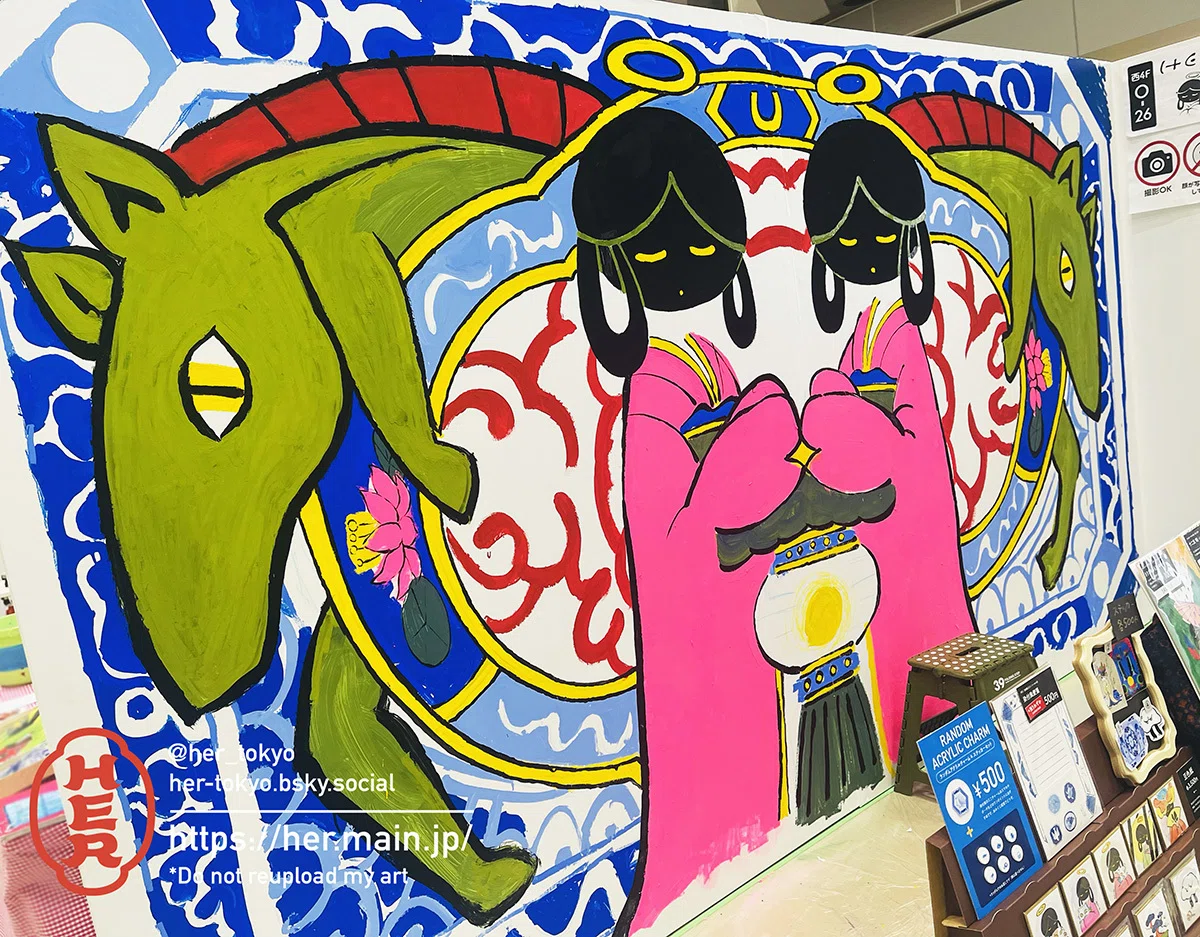 デザフェス62】ライブペイントで使った物など覚え書き｜HER / Illustrator