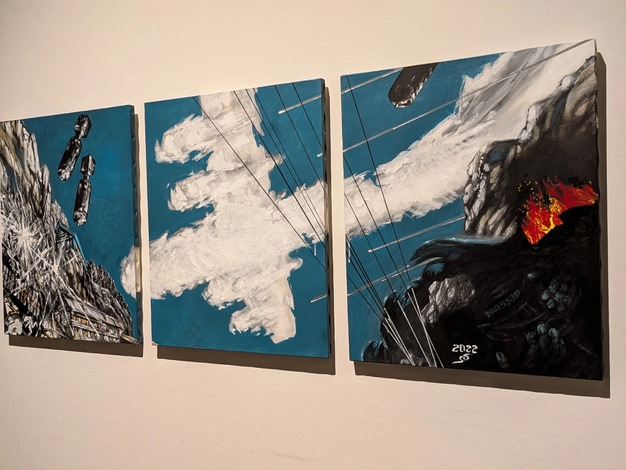 静岡県美術館『中村宏展』ルポルタージュ絵画編｜レオナール・フグ田🐚