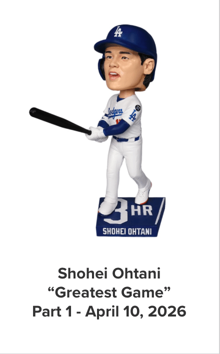 ドジャースタジアム日本人選手ボブルヘッド配布日まとめ｜大谷・山本