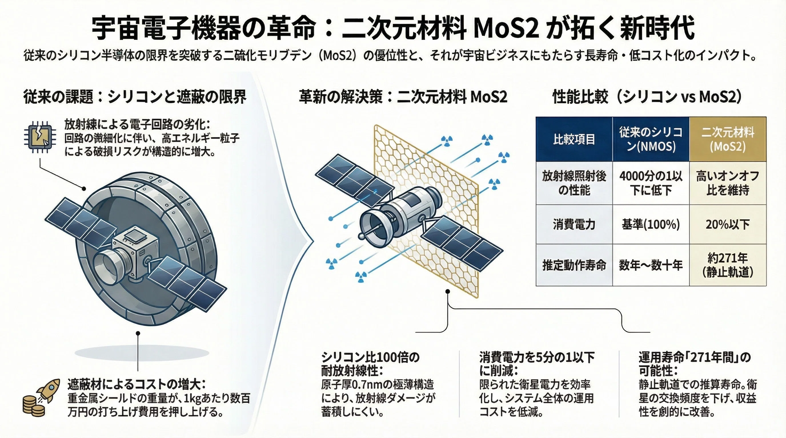 原子1個分の厚さが、宇宙の電子機器を変える日｜宇宙ビジネスキュレーター