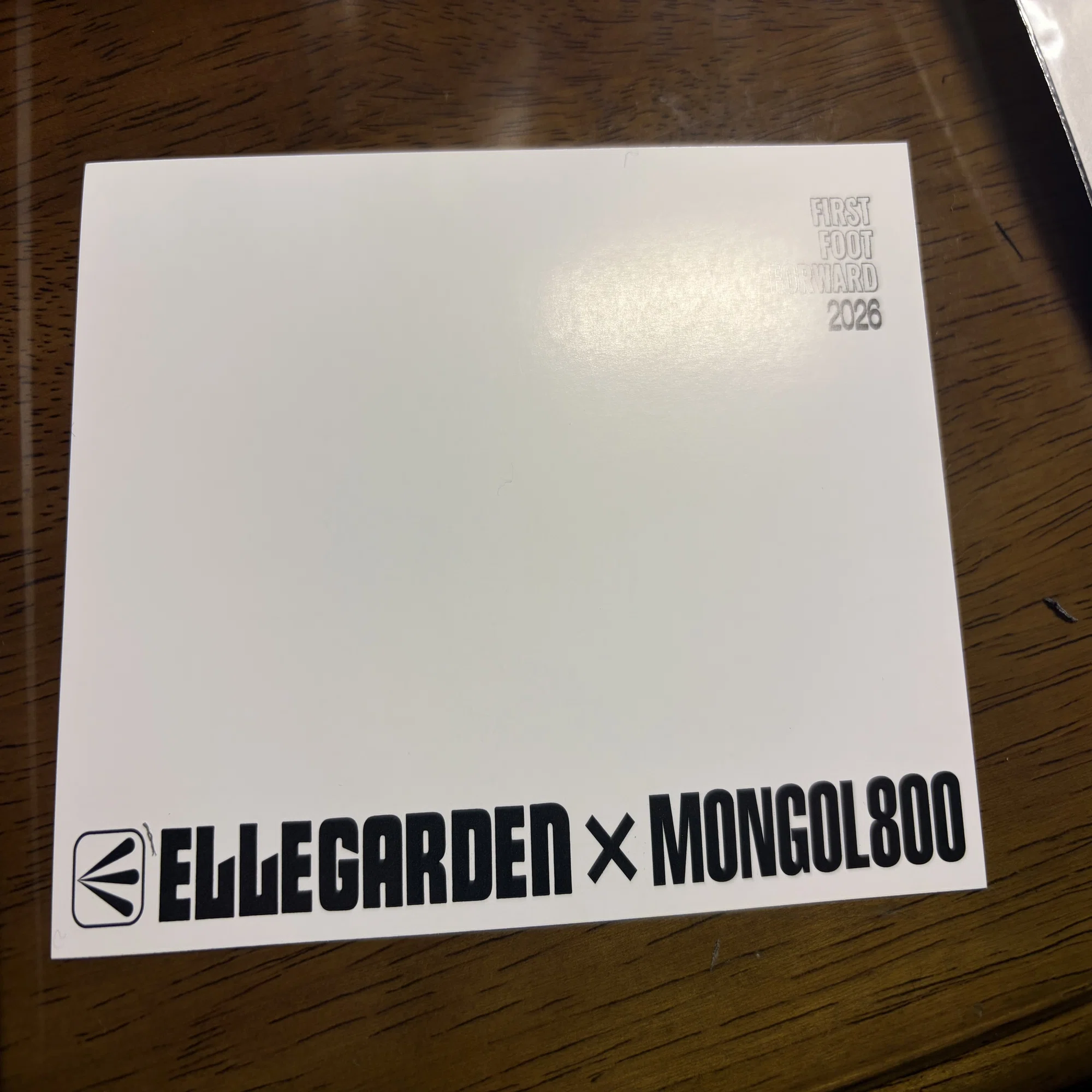 ELLEGARDEN×MONGOL800 「FIRST FOOT FORWARD 2026」の思い出｜たくひと