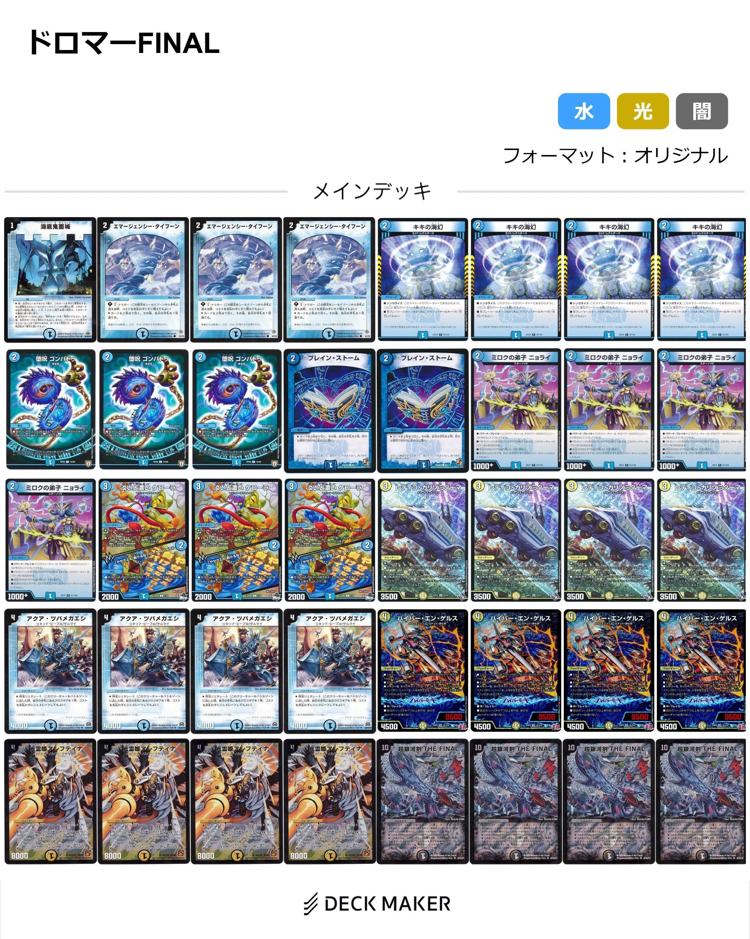 アレフティナがいると大体ろくでもないデッキになる【NemoKyouのデッキ