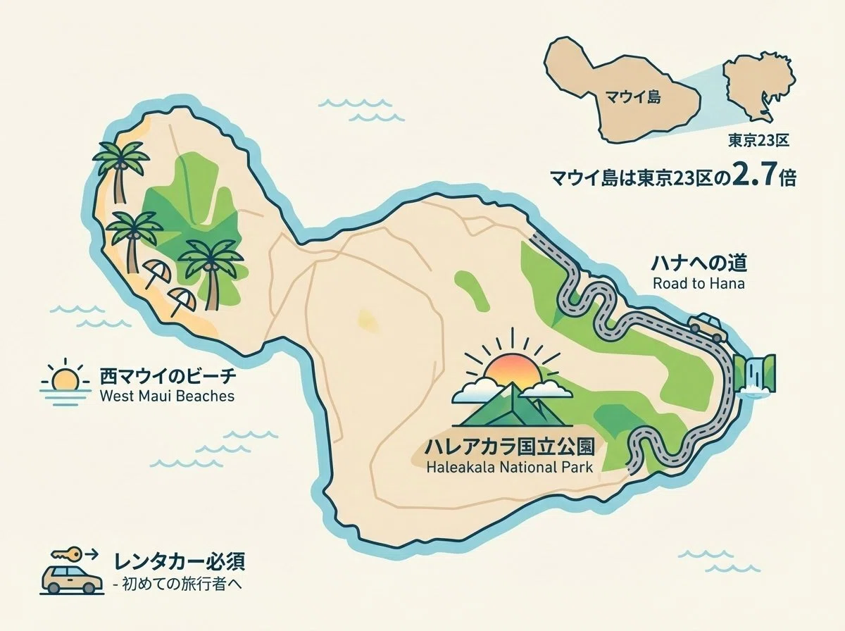 マウイ島/カフルイ空港でレンタカーレンタカー完全ガイド｜おすすめ 