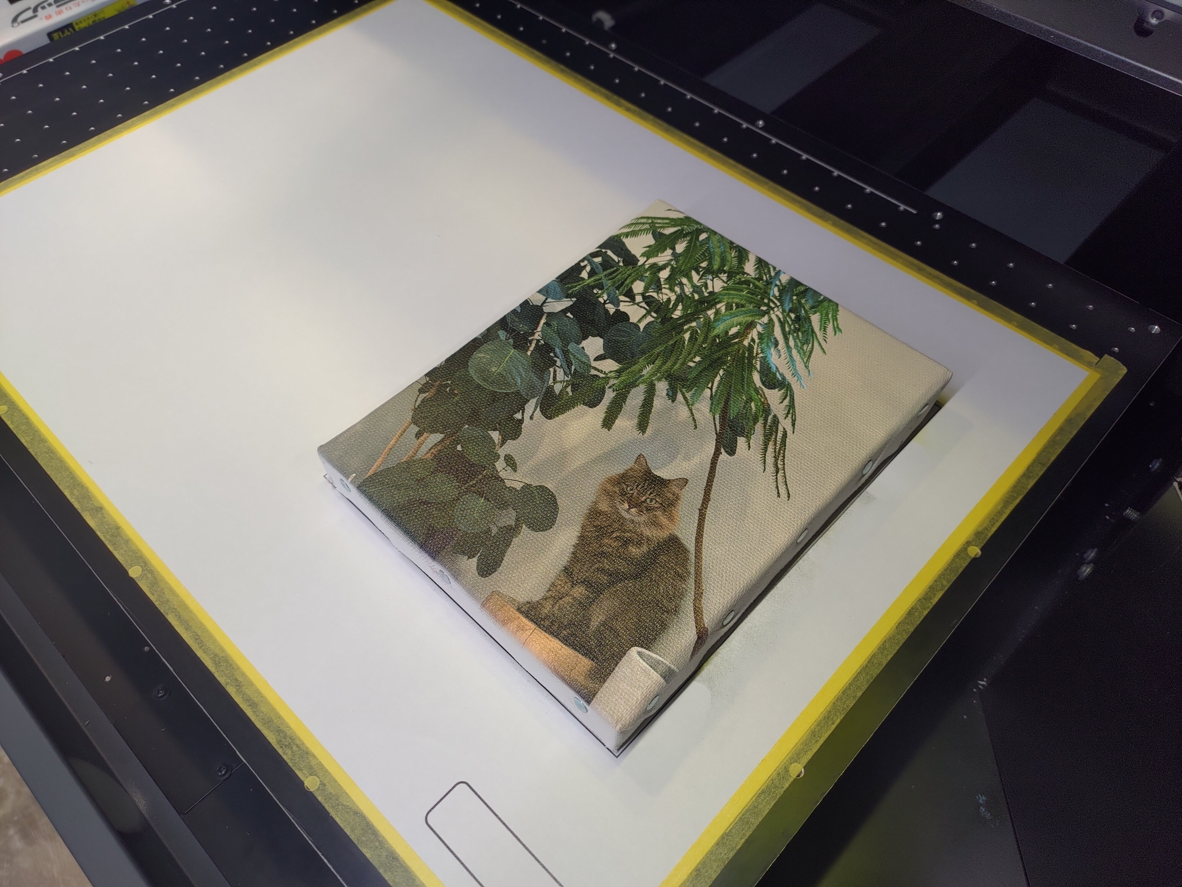 UVプリンターでキャンバスプリントに挑戦しよう｜ファブラボ神田錦町