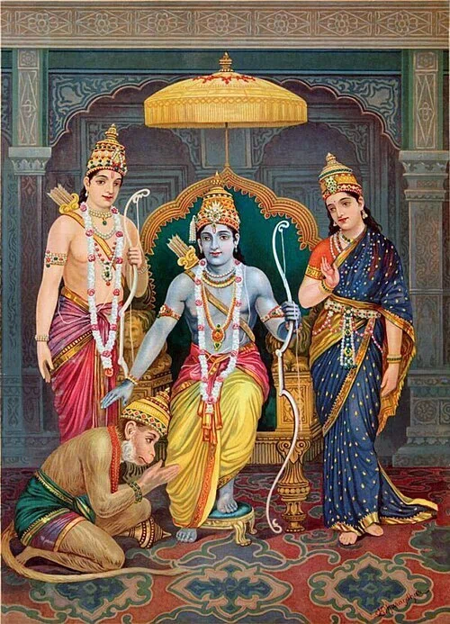 3人のラーマ アヴァターラ（राम अवतार[rāma avatāra]）｜parna_minako