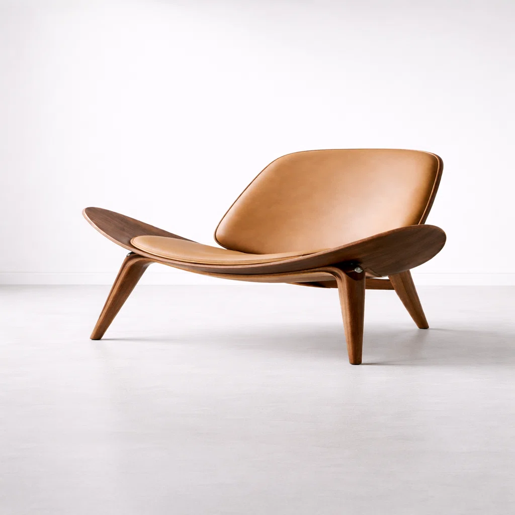 Shell Chair / CH07 ― 有機的曲面と三脚構造が示す北欧モダニズム