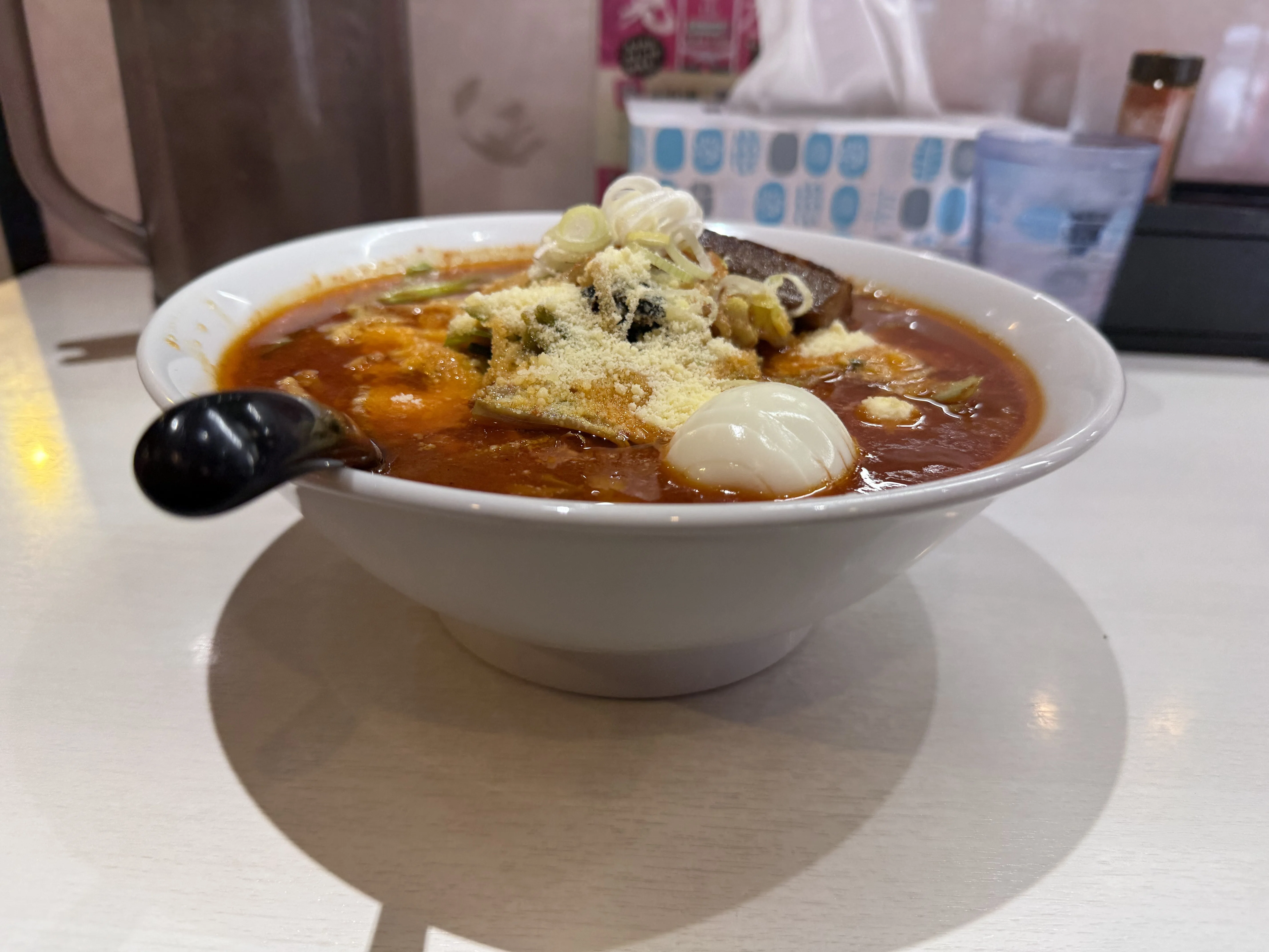 蒙古タンメン中本橋本店へ辛さ求めて行ってみた。普段は6辛を食べて