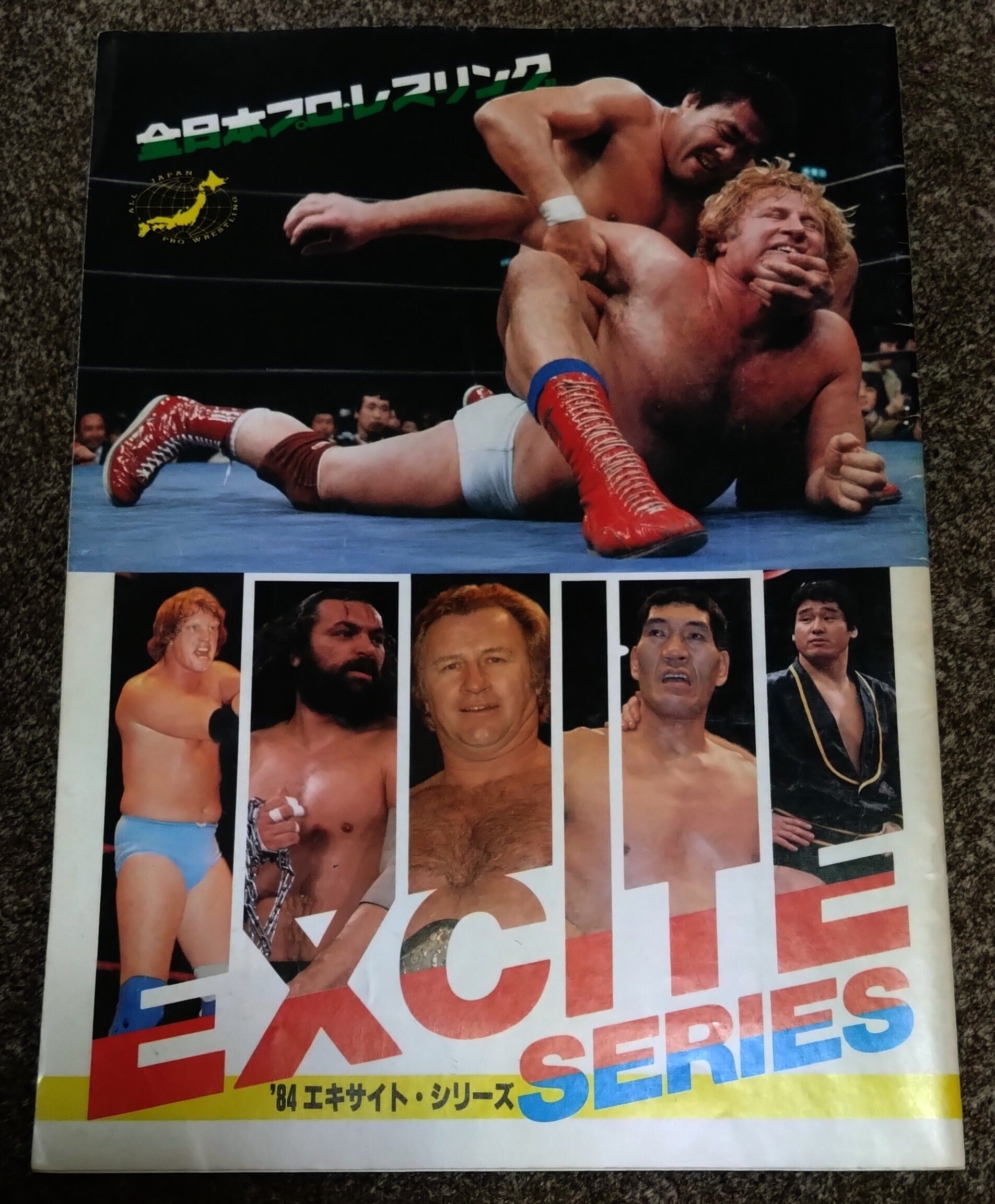 41年前の今日、初めてプロレスを生観戦しました。1984年2月26日