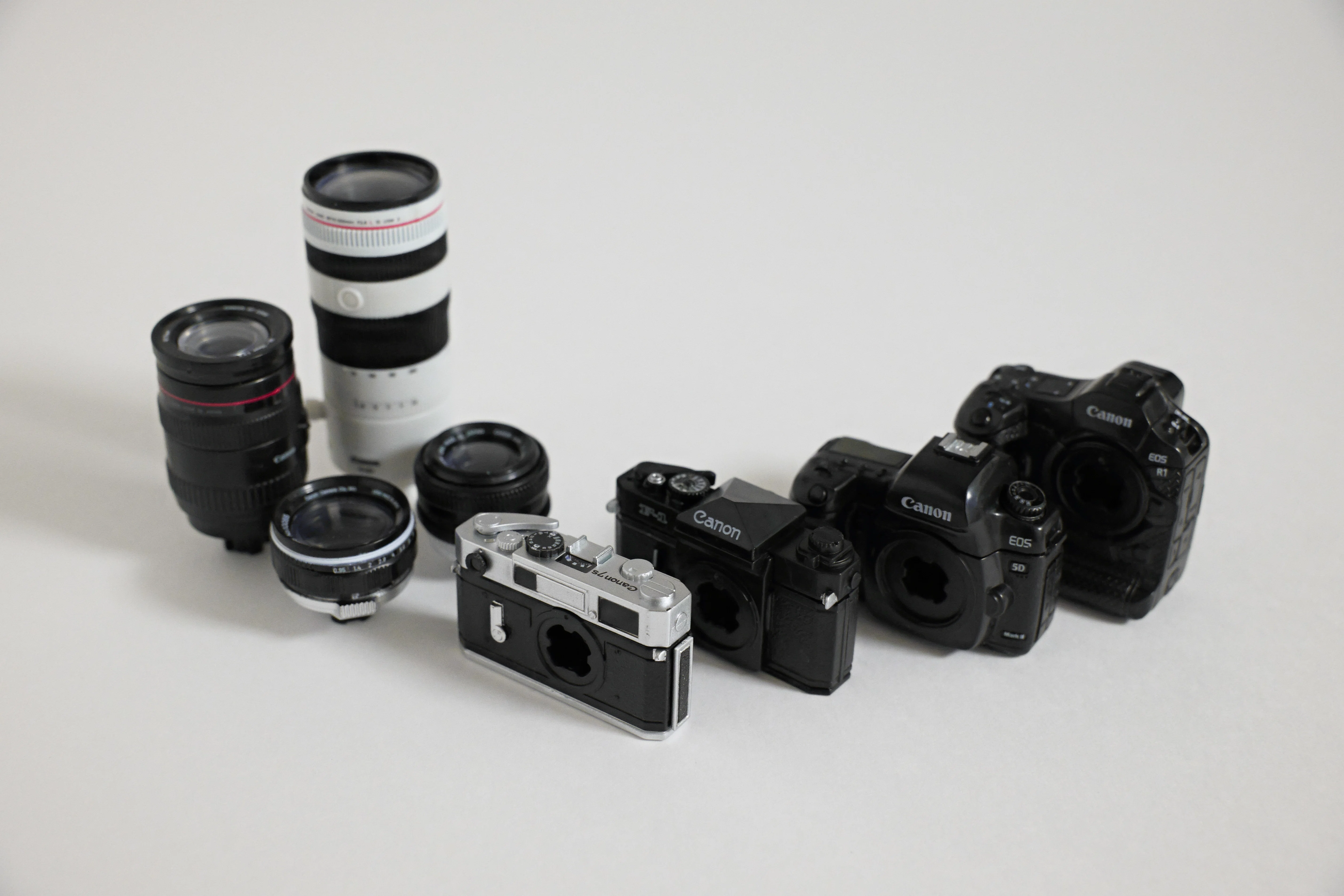 レビュー】カメラ愛好家の処方箋。Canon ミニチュアカメラコレクション