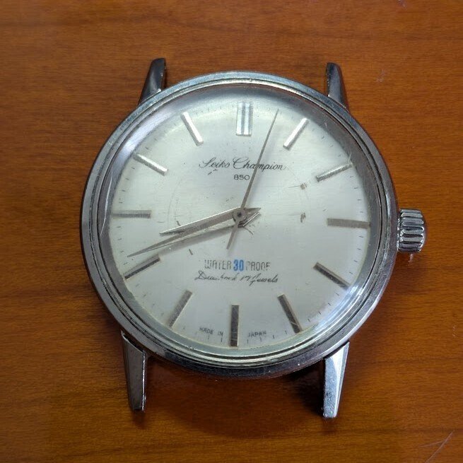No.403 | Seiko | 85898 | 部品取りを使ってでも復活させる時計｜と