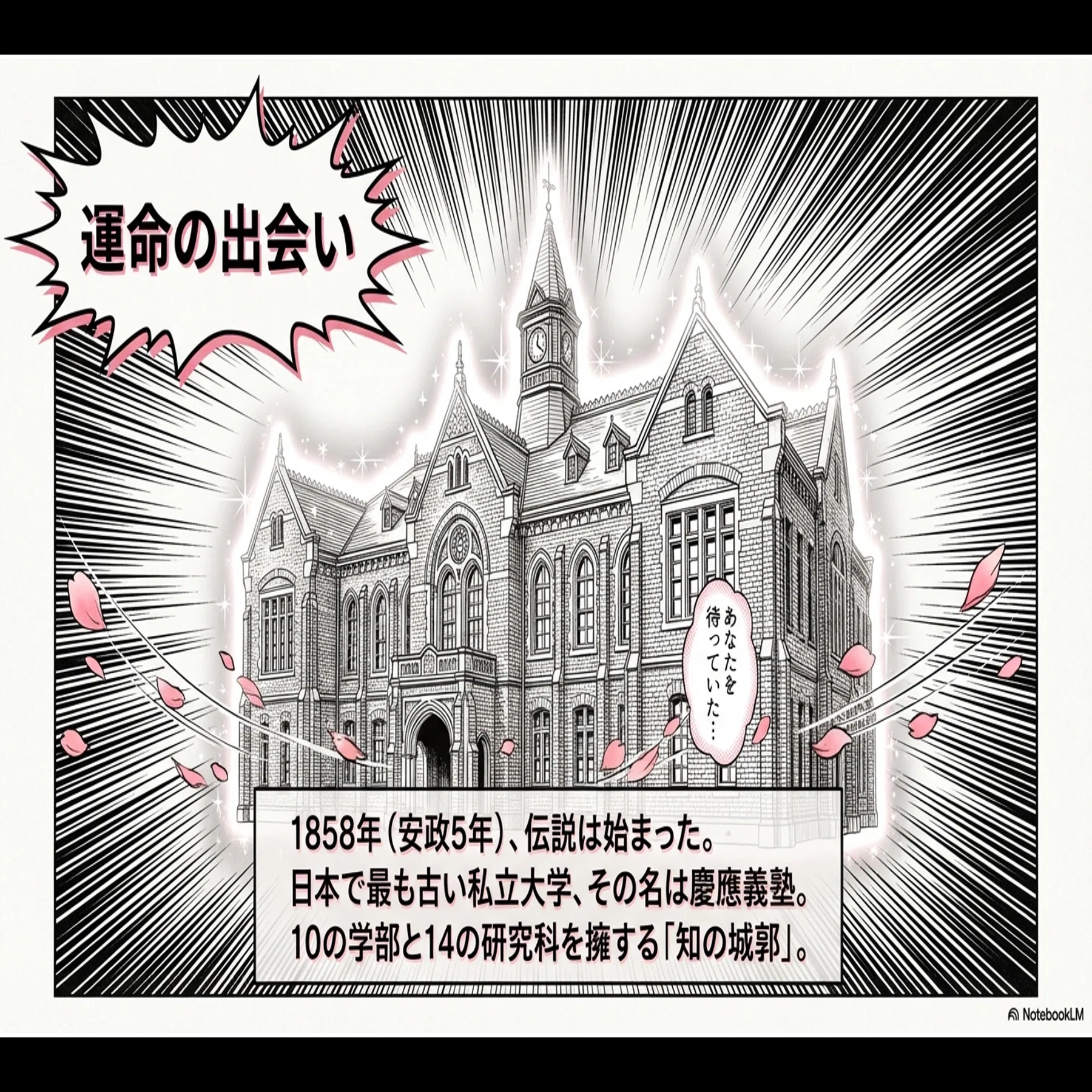 🌸本編🌸 ペンは剣よりも強し…✨「慶應義塾大学」全5巻シリーズ一挙