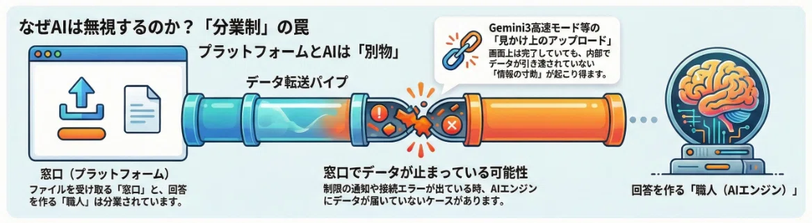 なぜAIは無視するのか?「分業制」の罠