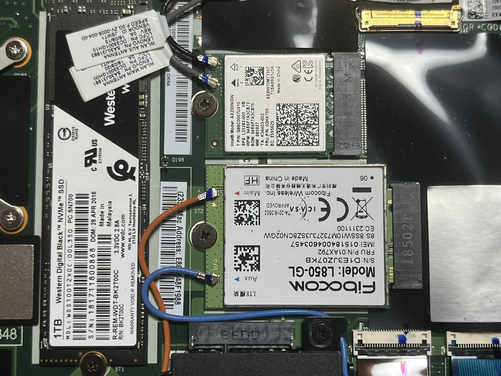 ThinkPad X1 Carbon Gen6を802.11be対応にする｜らみ