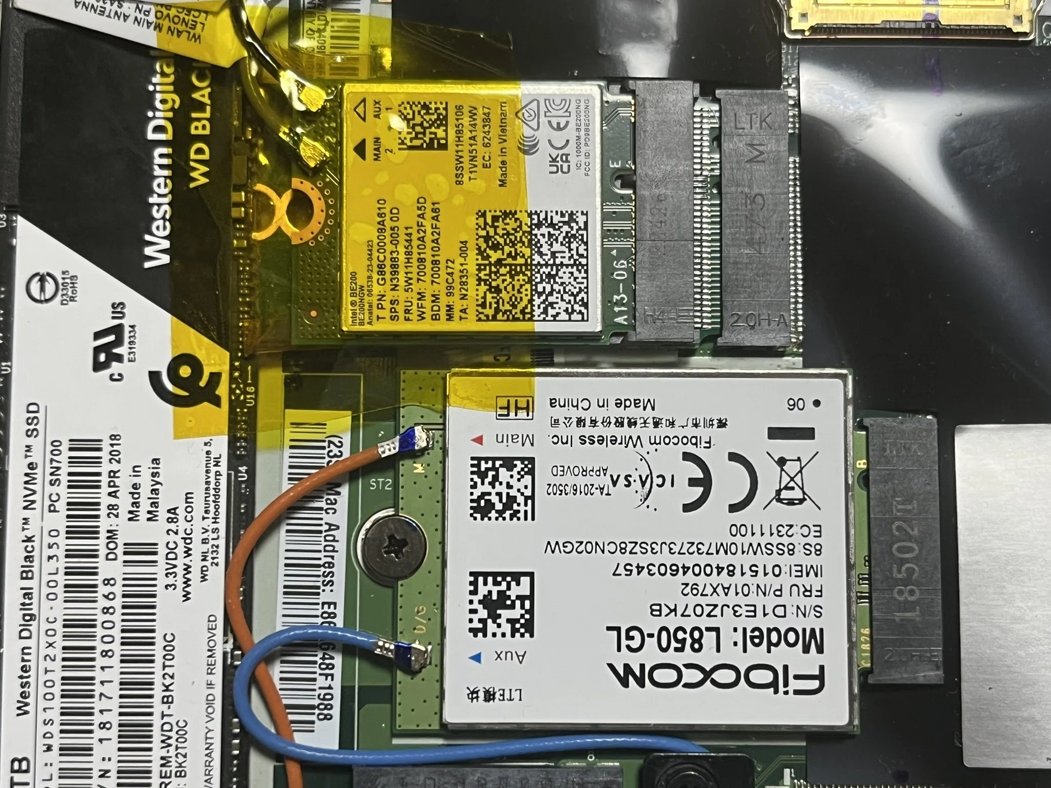 ThinkPad X1 Carbon Gen6を802.11be対応にする｜らみ