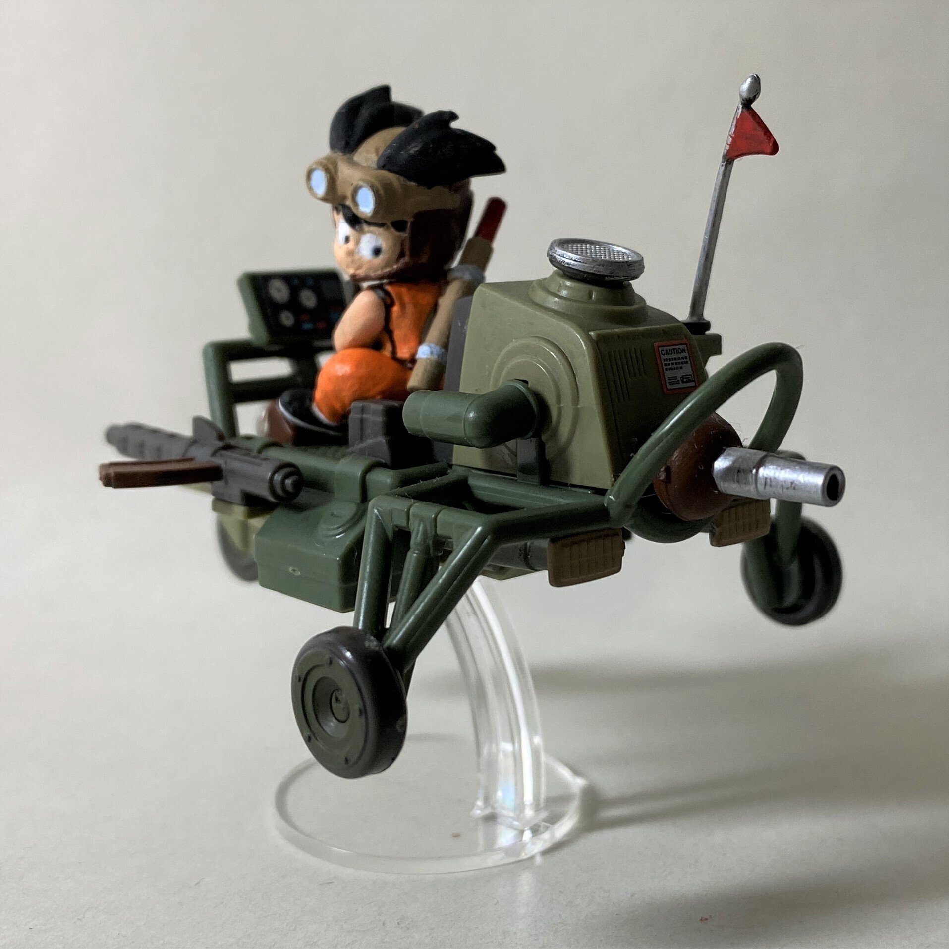 掌の上を駆け抜ける、あの頃の冒険 ― ジェットバギー制作記録 ―｜筆塗