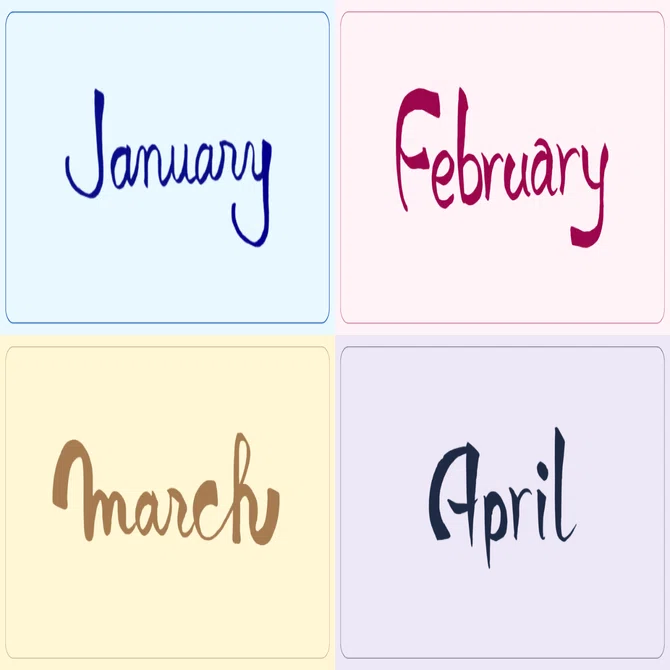 デジふでことば『March』｜キッシー?心のかぎばあさん