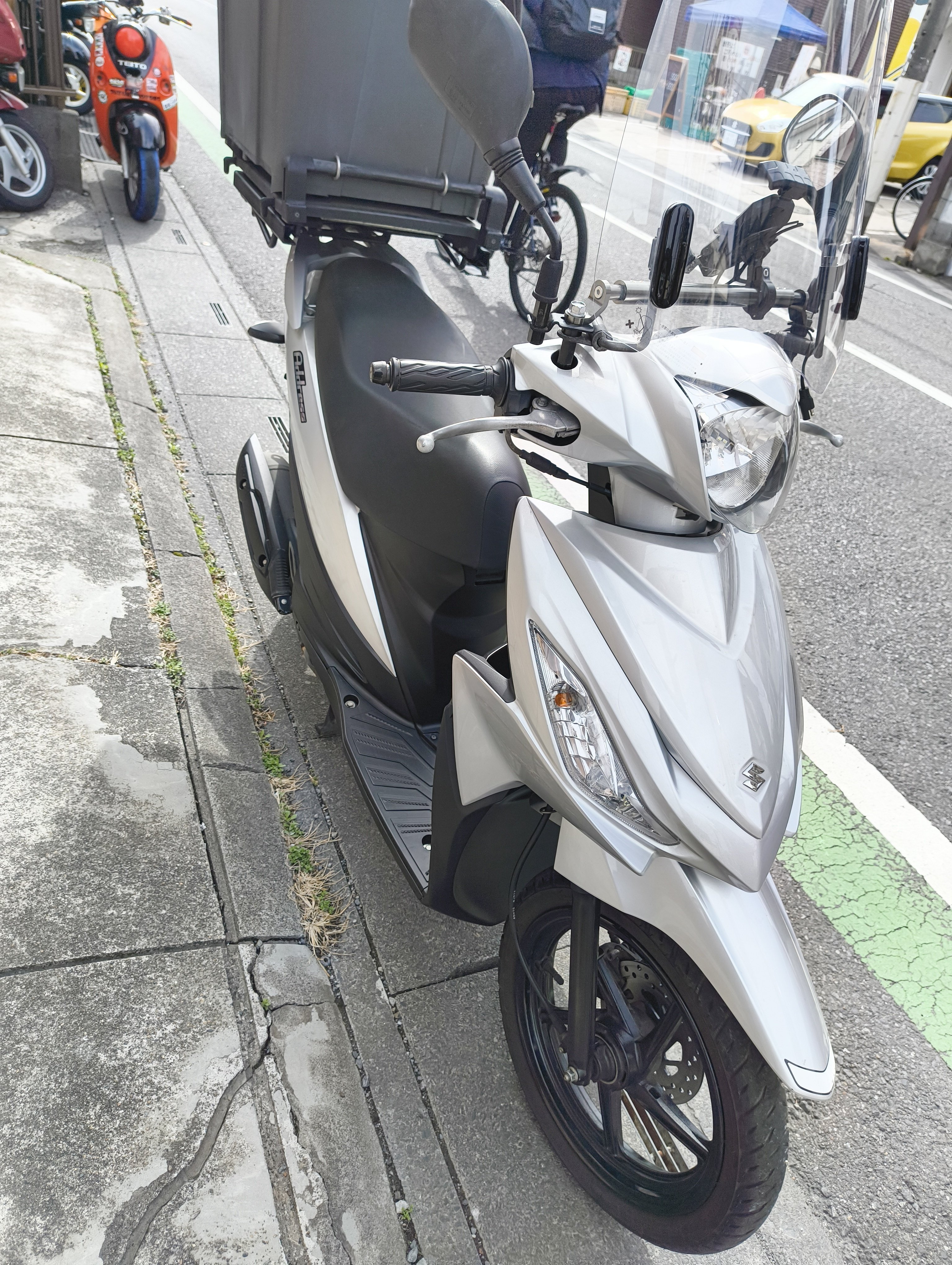 決定しました！アドレス110 フードデリバリー特別仕様 ご成約致しました】【配達員さん限定】アドレス110 デリバリーカスタム