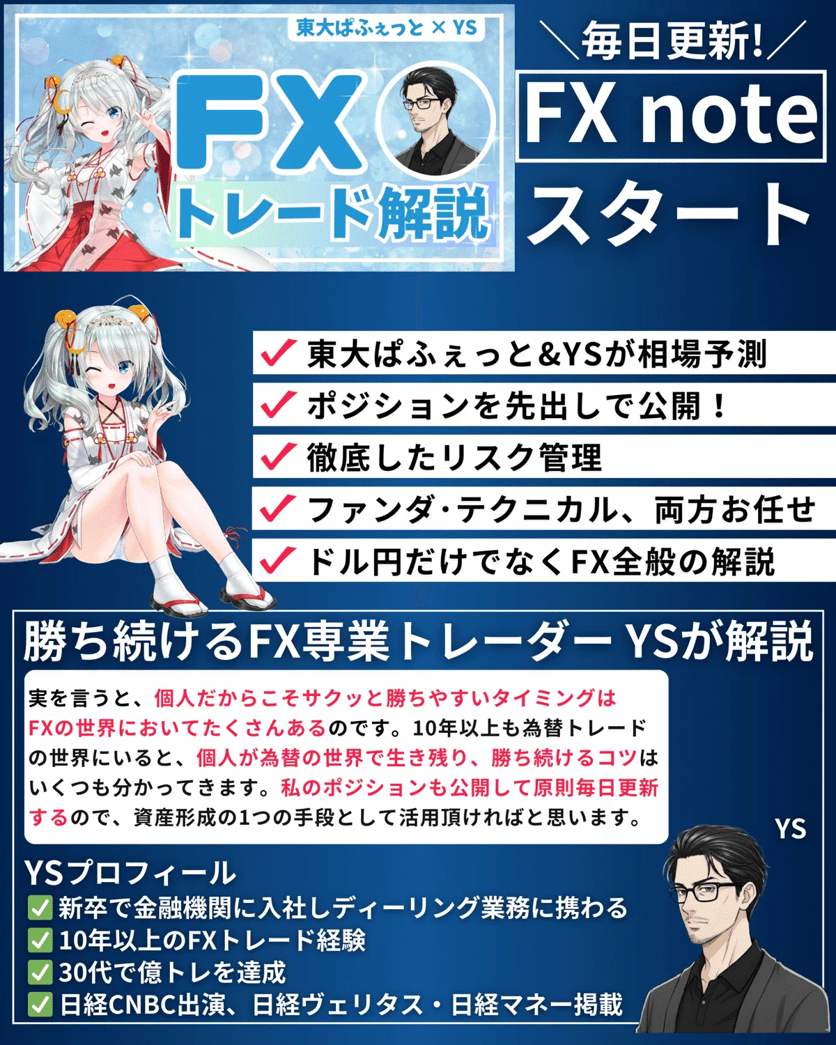 Note Fx 【2026年3月号】FX note|私のポジション・相場予測・トレード解説|東大ぱふぇっと🐰20代で億り人達成 米国株式投資で大評判の相場予測 ...