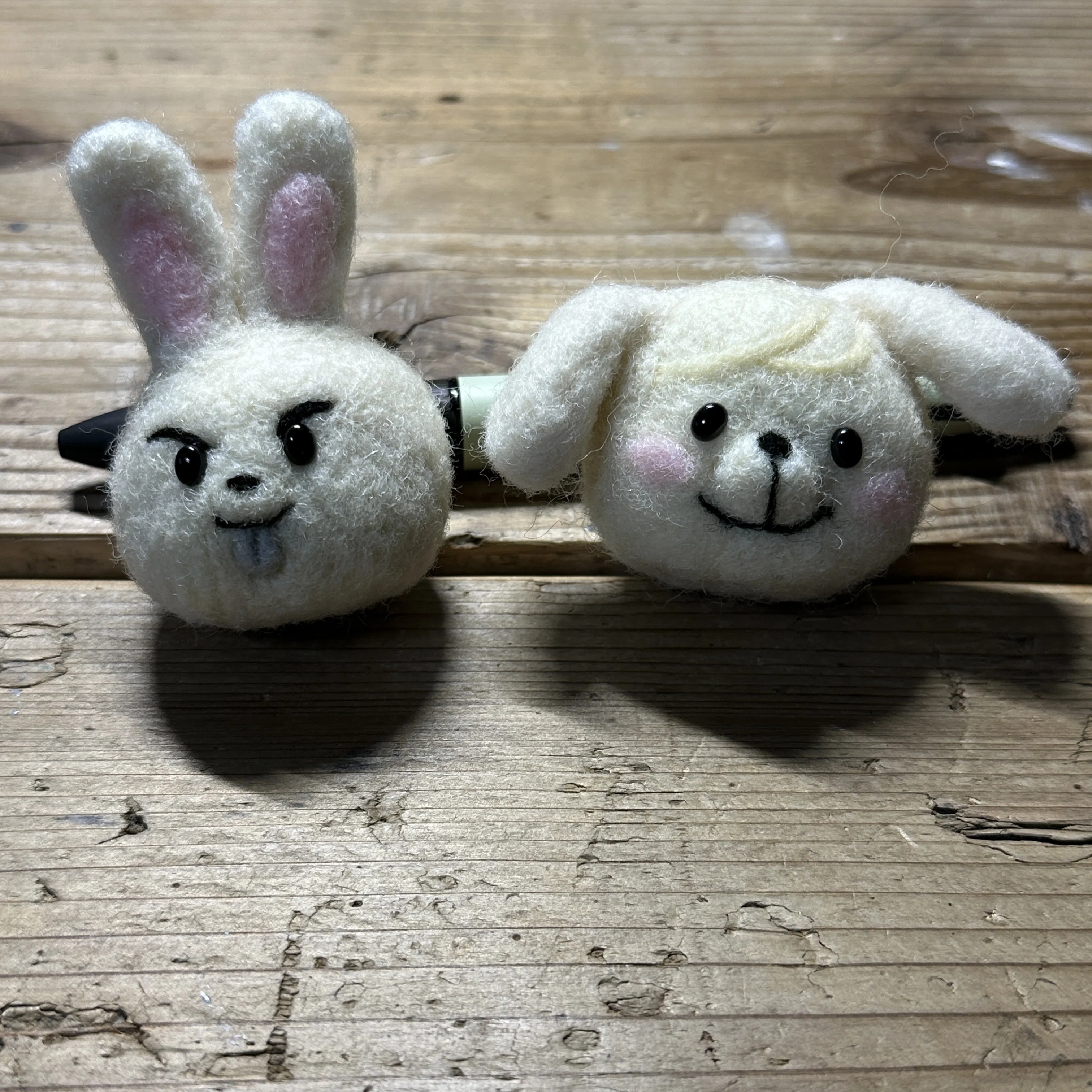 羊毛フェルトがしたい4｜いろは蛙手