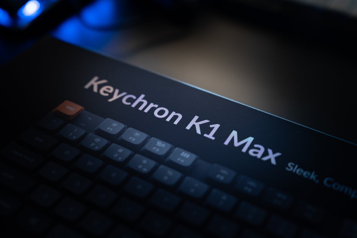 Keychron k1 max jis 日本語配列 赤軸 キーボード 箱