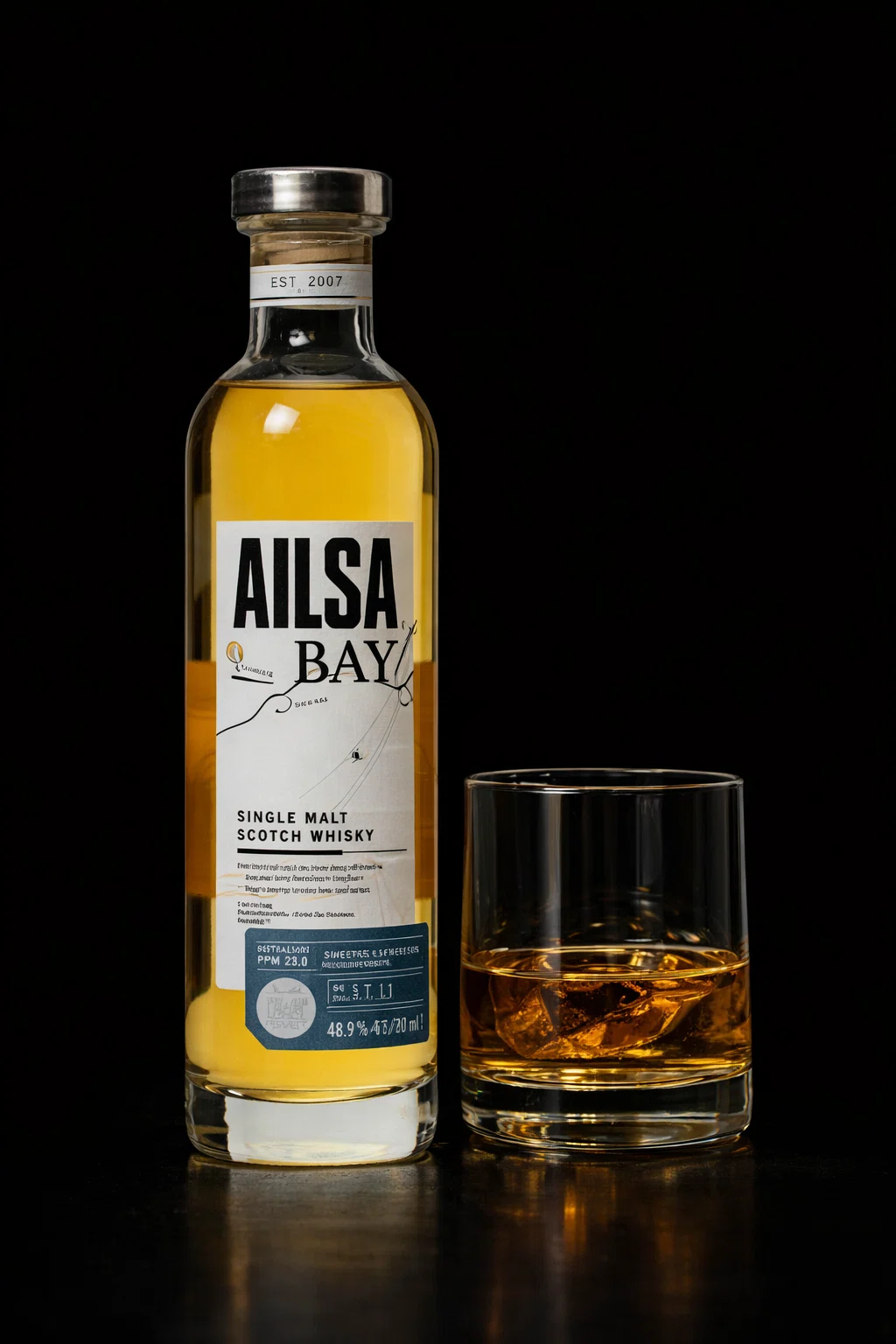 Ailsa Bay Sweet Smoke｜グラスの底が見えるまで （グラ底さん）