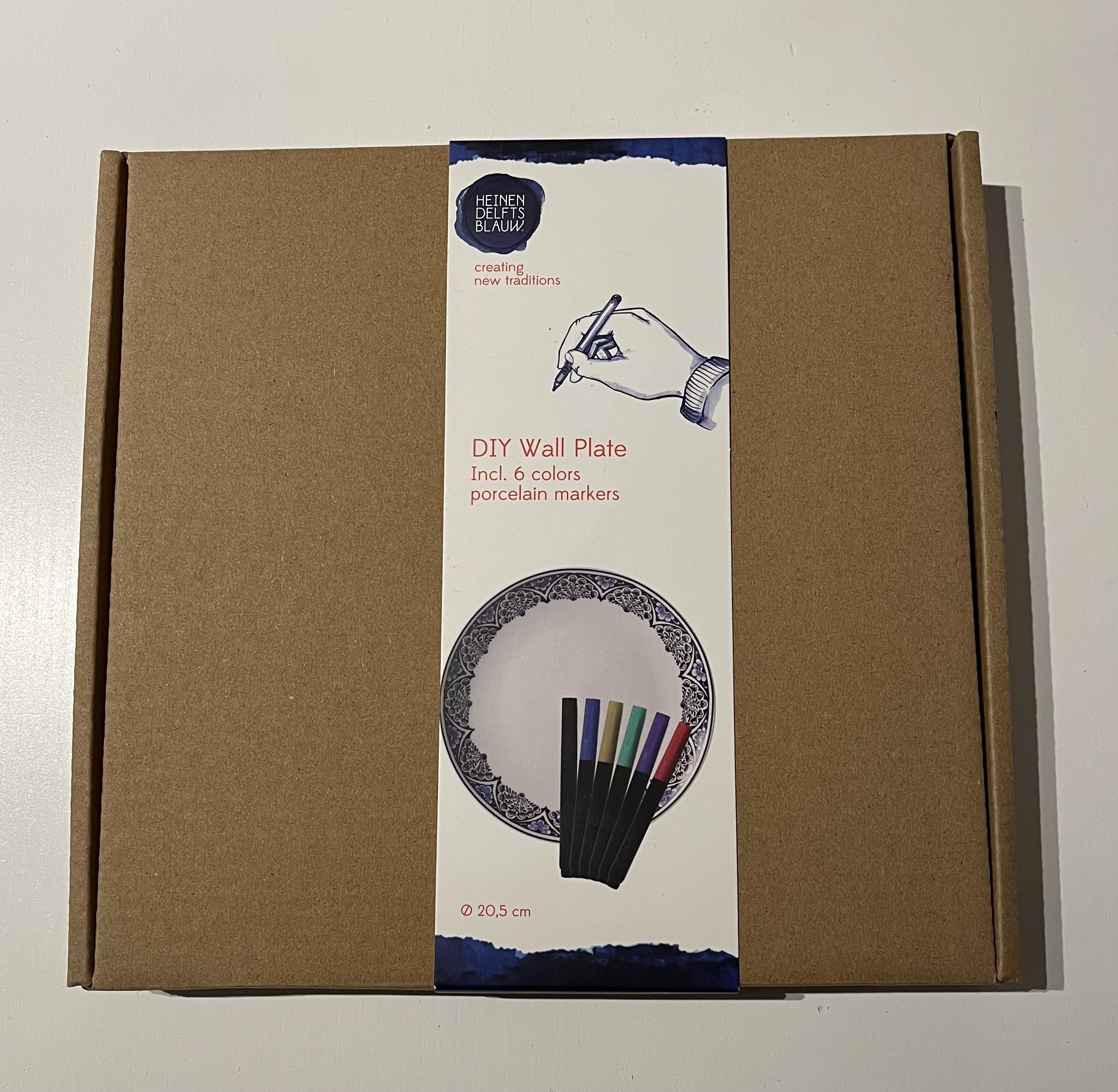 自宅で楽しめるデルフト焼きセットをやってみた｜みーみー