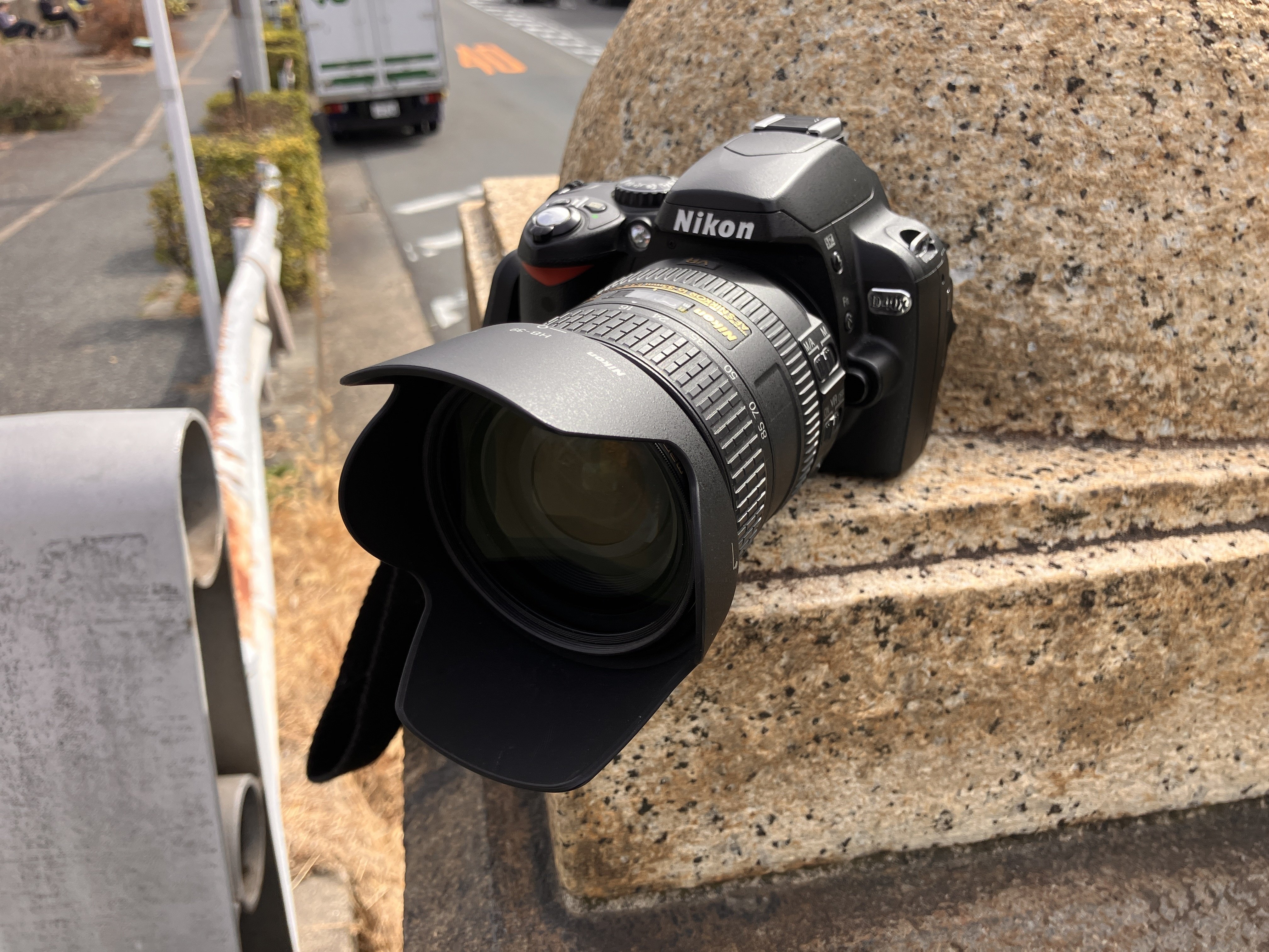 ニコンD40Xに16-85mmをつけて品川浦を撮る｜まつぼっち