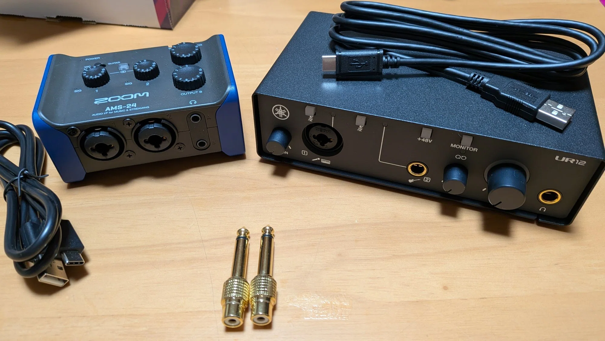 リナッ熊】オーディオインターフェース動作報告（YAMAHA UR12（旧